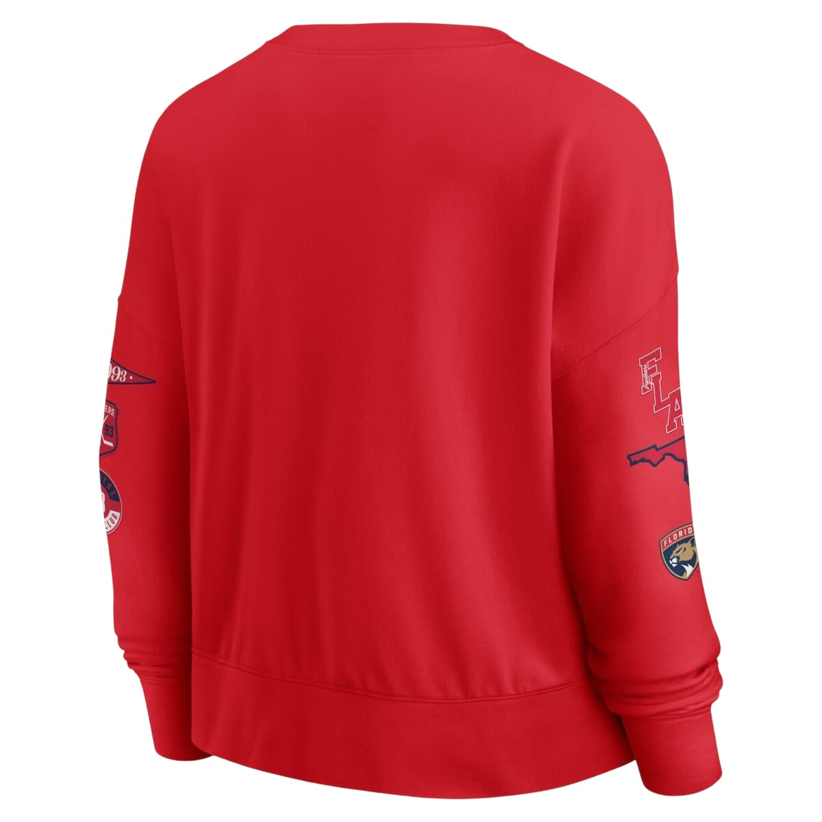 Florida Panthers Women's Go Team Pullover Sweatshirt - Red