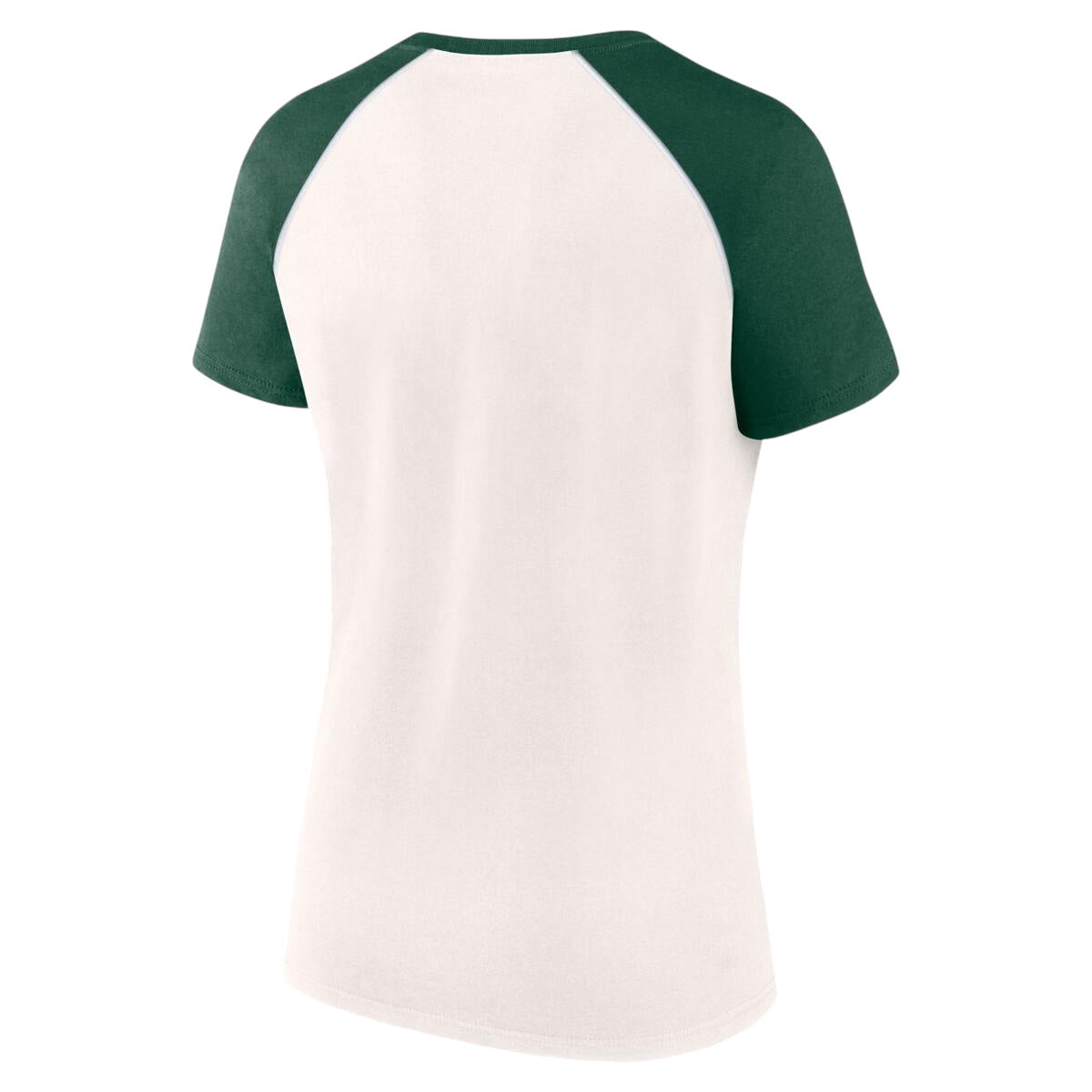 Miami Hurricanes Fanatics Women's Winning Ways V-Neck Fashion Top - White/Green