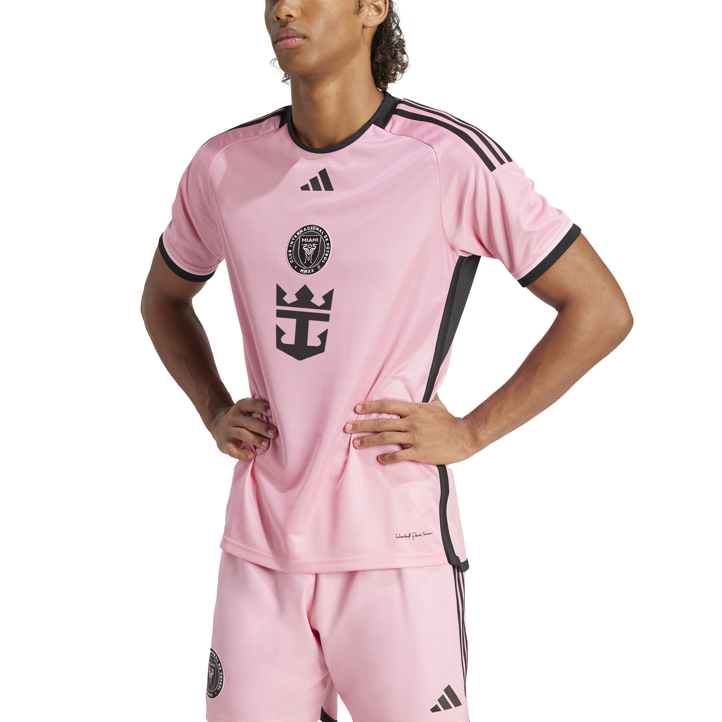 Adidas Inter Miami CF 24 25 Home Authentic Jersey Easy Pink L