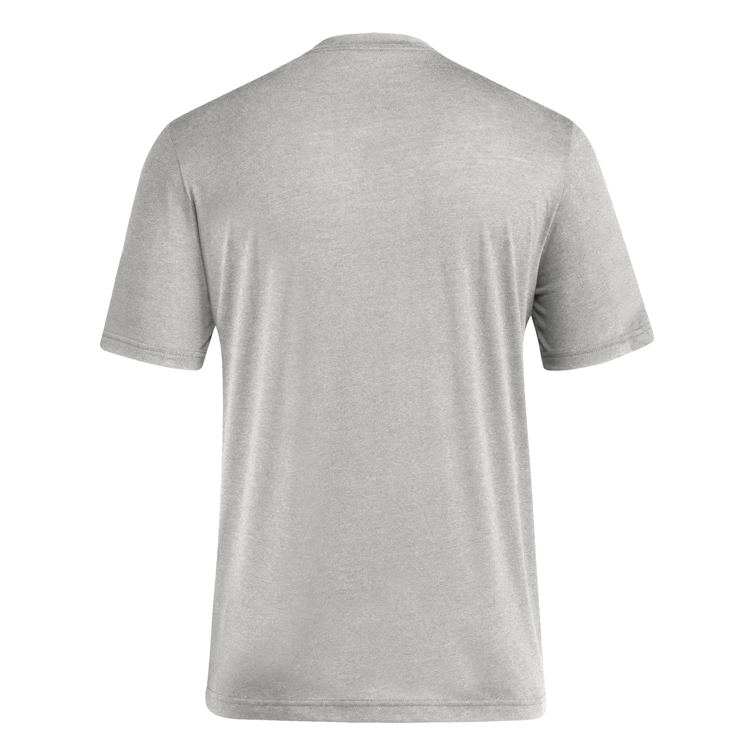 Miami Hurricanes adidas Faded Digi Sebastian Tri-Blend T-Shirt - Grey