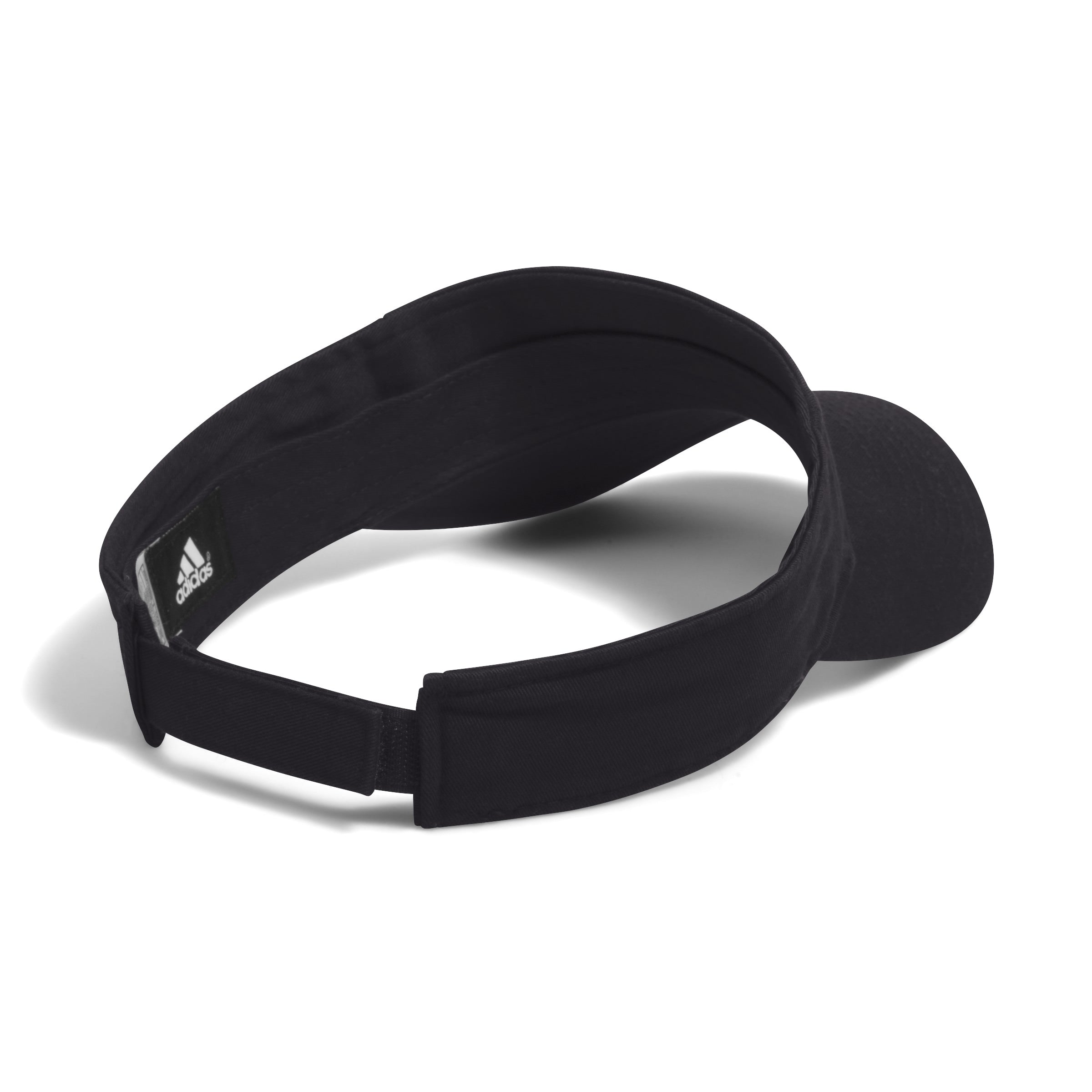 Miami Hurricanes adidas 2024 Team Medium Crown Visor - Black