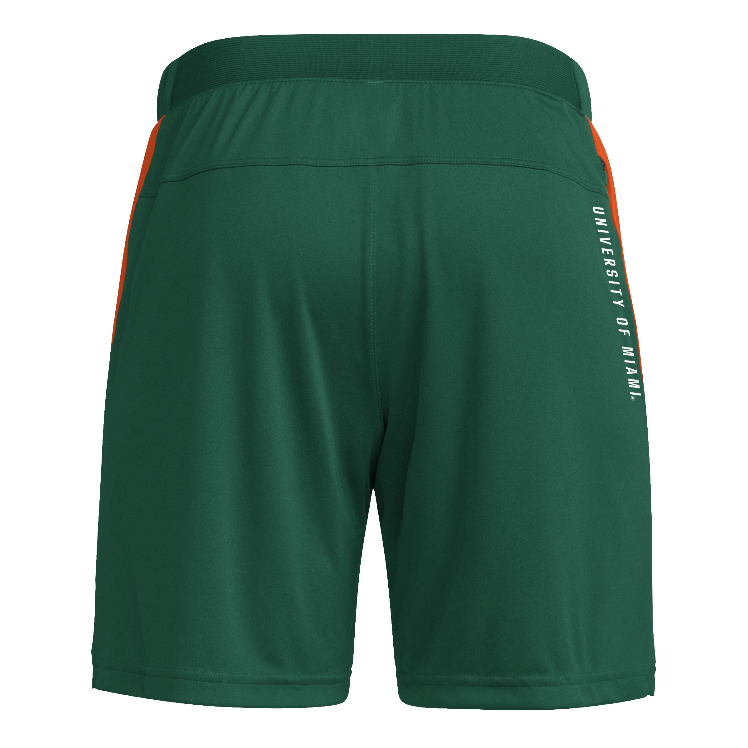 Miami Hurricanes adidas Aeroready Training Shorts 9" Inseam  - Green