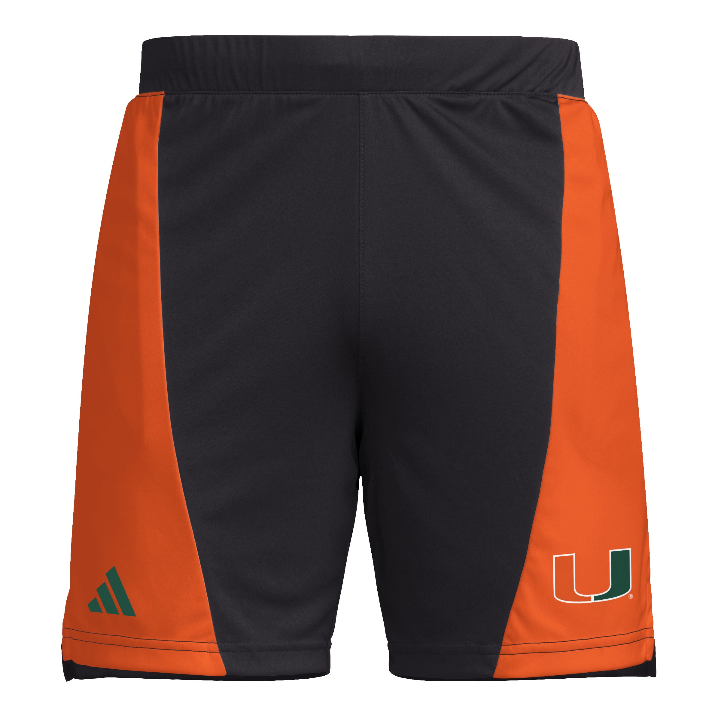 Miami Hurricanes adidas Aeroready Training Shorts 9" Inseam  - Black