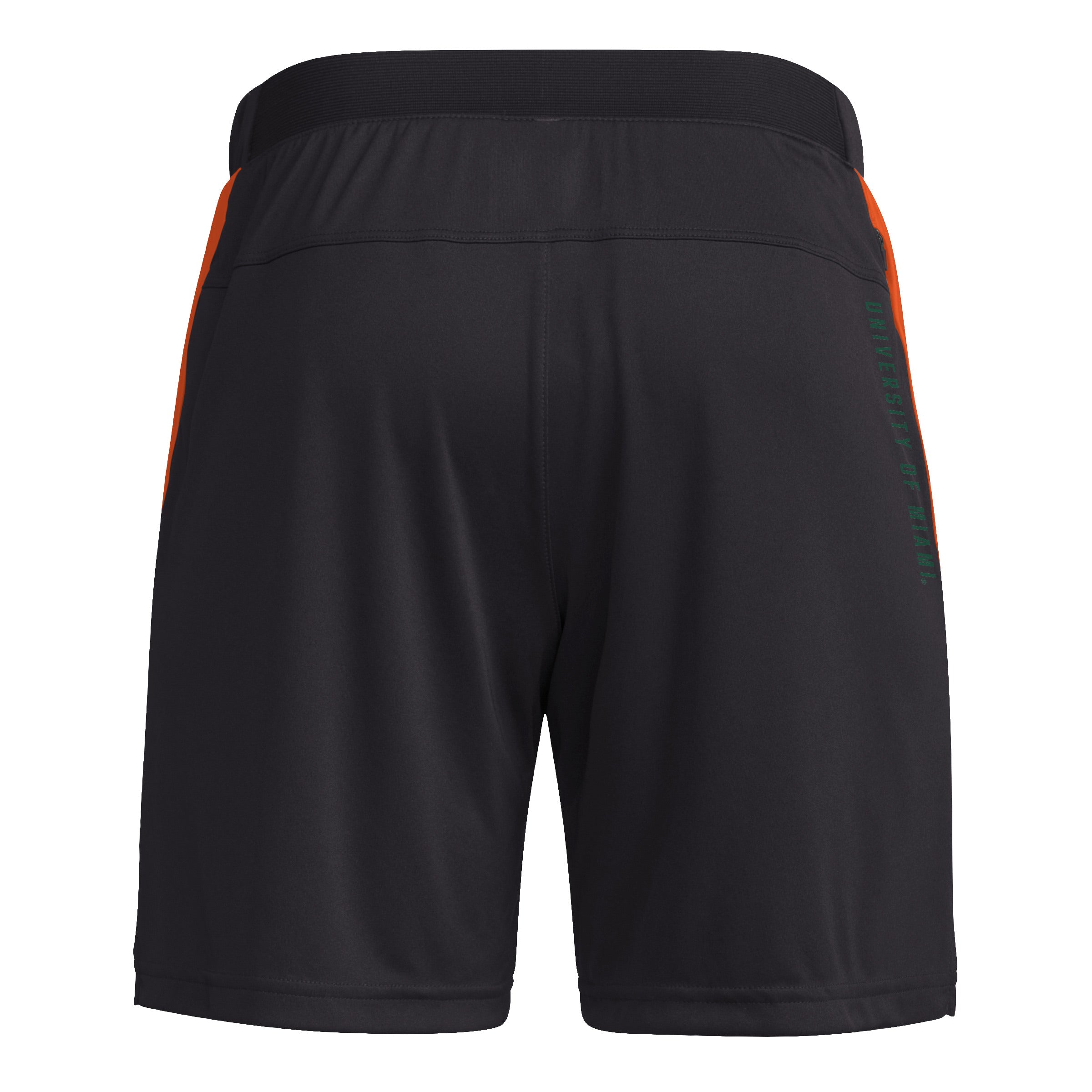 Miami Hurricanes adidas 2024 Aeroready Training Shorts 9" Inseam  - Black