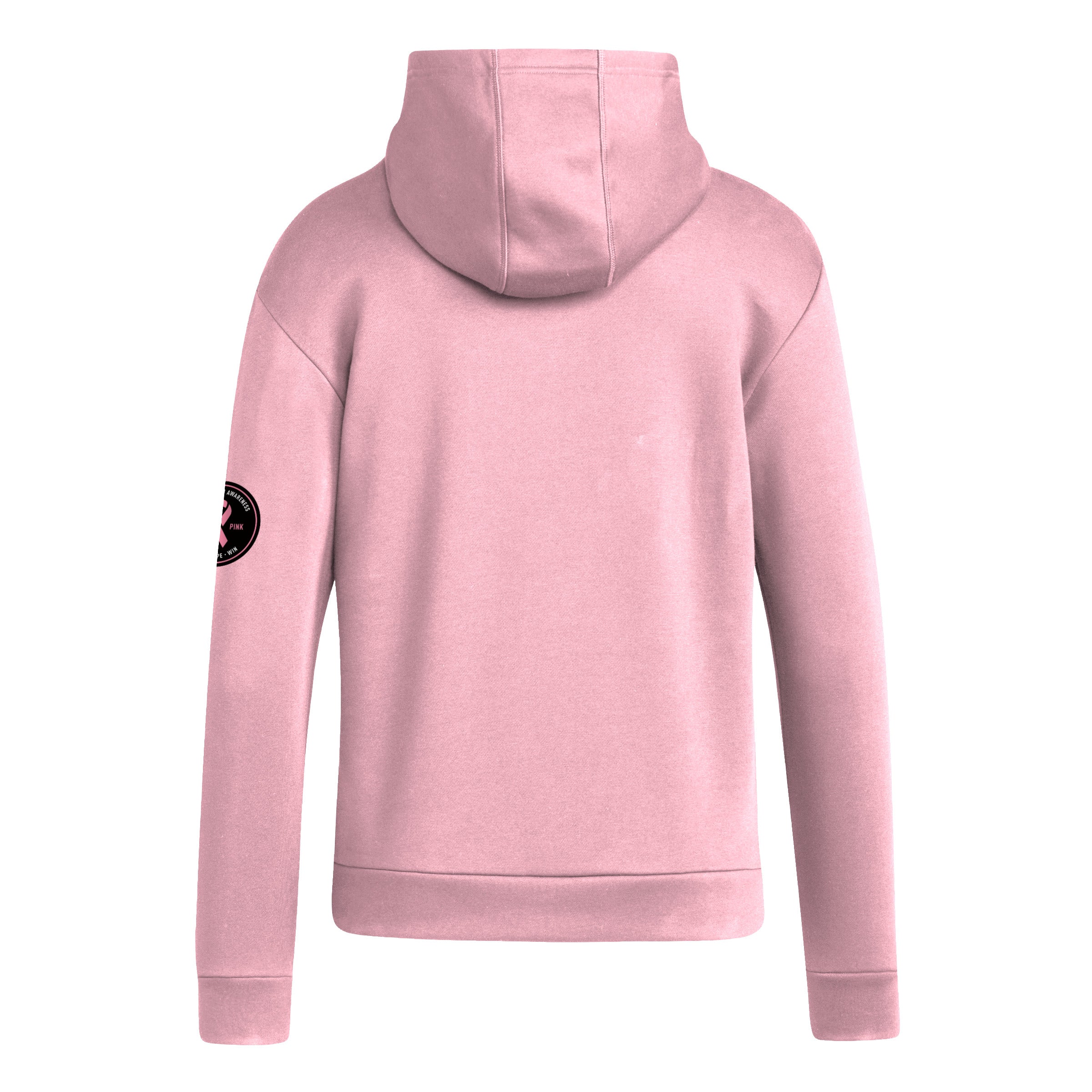 Miami Hurricanes adidas Womens Breast Cancer Awareness Hoodie - Pink