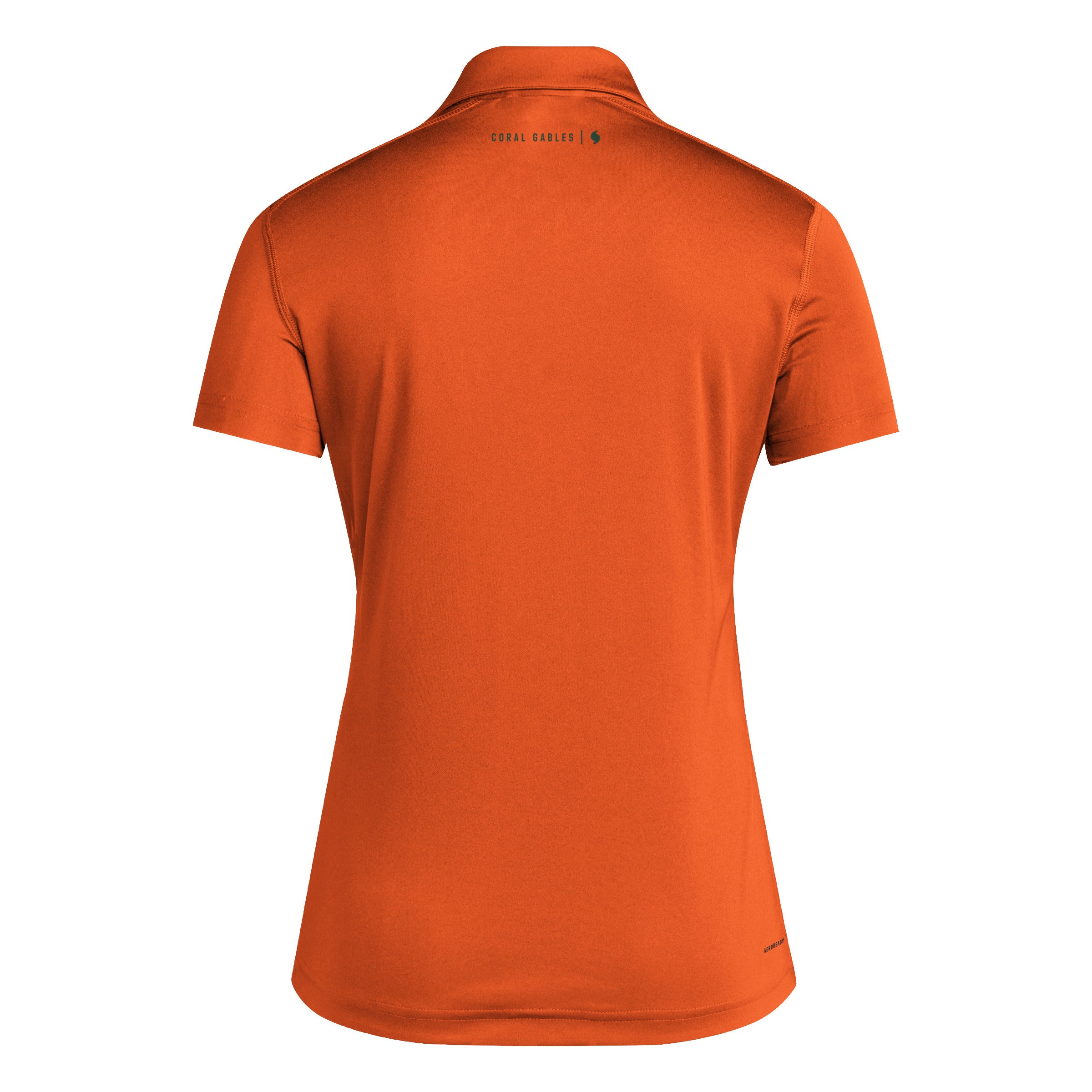 Miami Hurricanes Women's adidas 2024 Sideline AEROREADY Polo - Orange