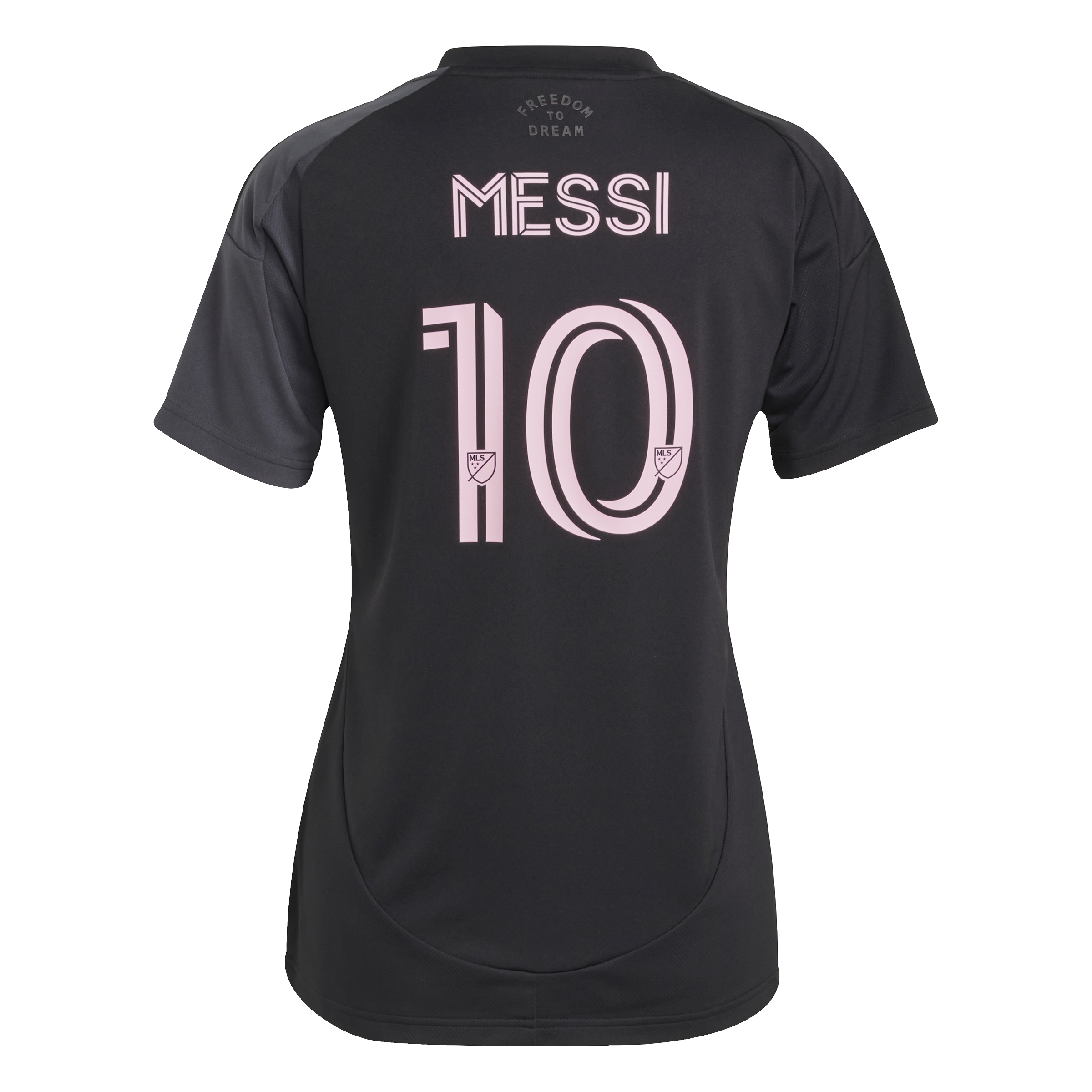 Lionel Messi Inter Miami CF adidas Women's 2025 The Fortitude Kit Replica Player Jersey - Black