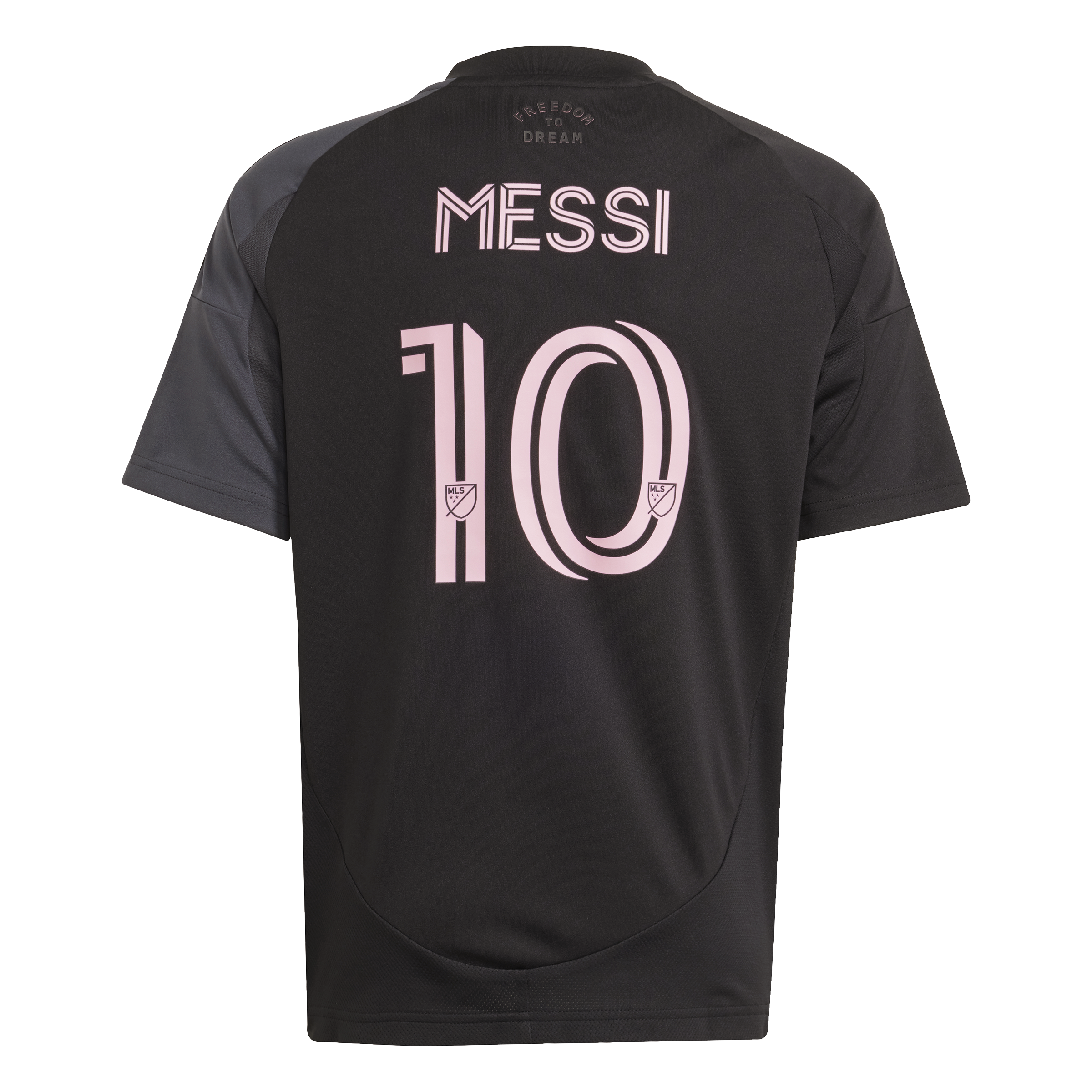 Lionel Messi Inter Miami CF adidas Youth 2025 The Fortitude Kit Replica Player Jersey - Black