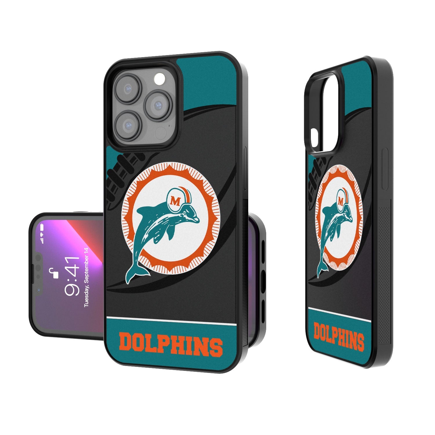 Miami Dolphins 1966-1973 Historic Collection Passtime Bump Case