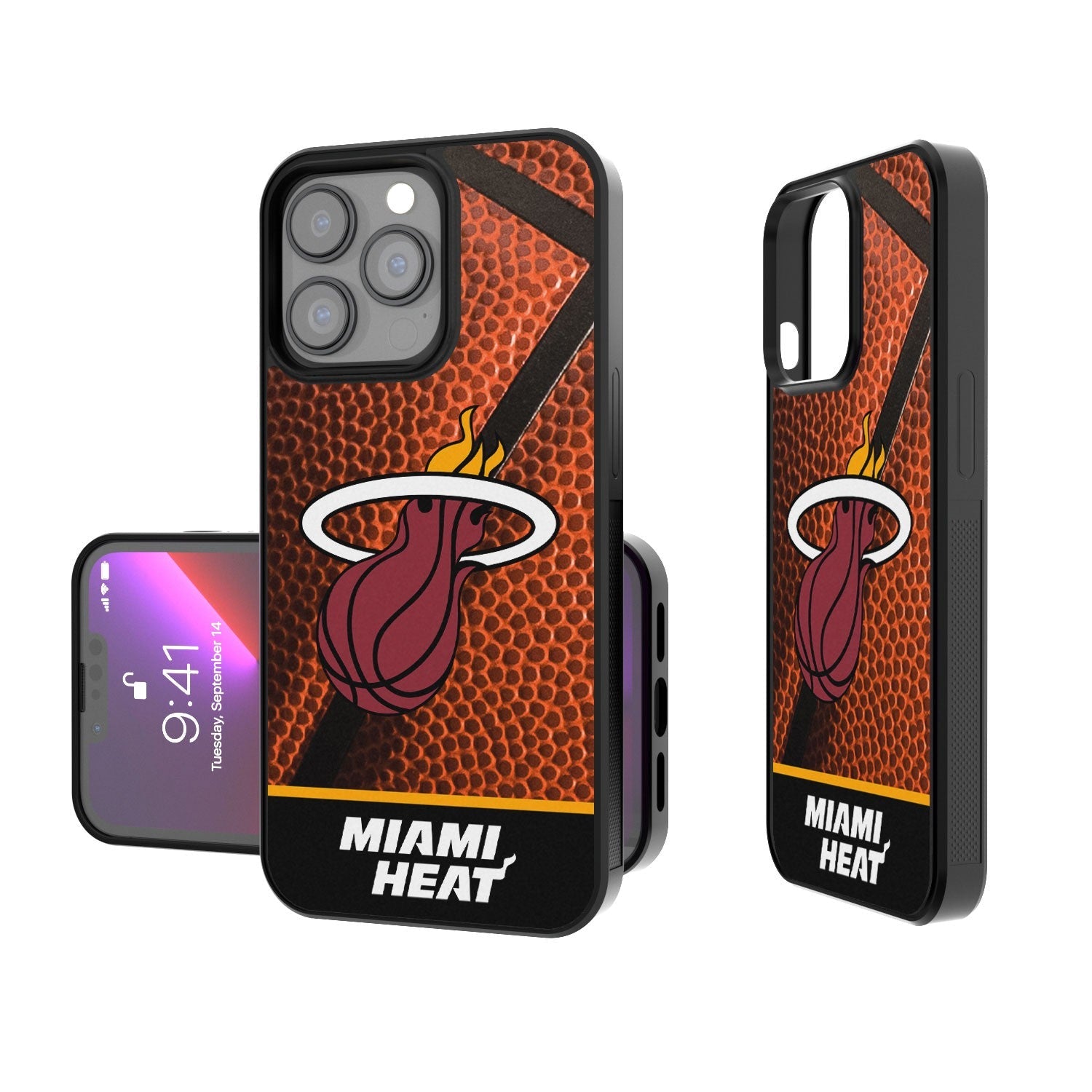 Miami Heat Basketball Bump Case