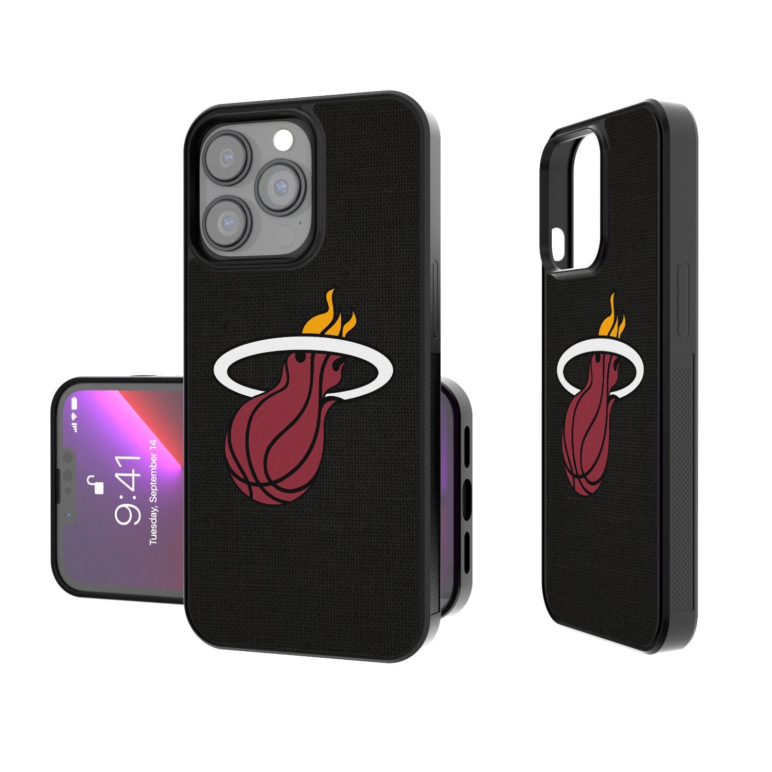 Miami Heat Solid Bump Case