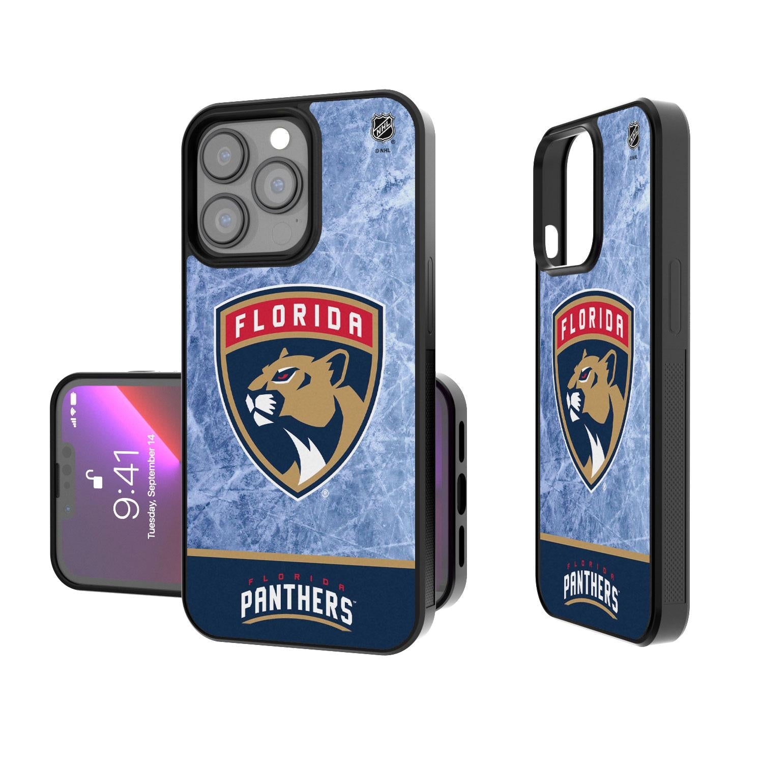 Florida Panthers Ice Wordmark Bump Case