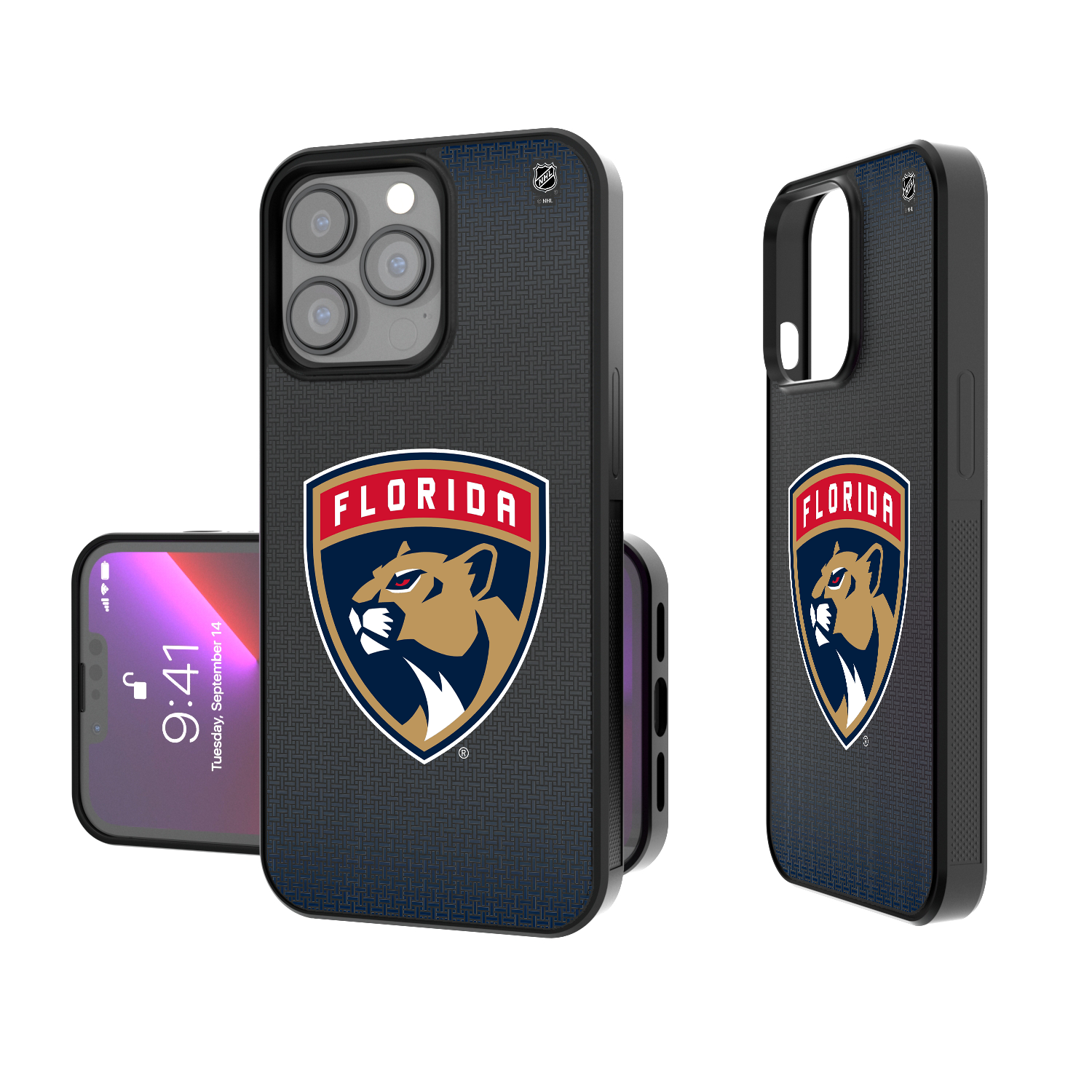 Florida Panthers Linen Bump Phone Case