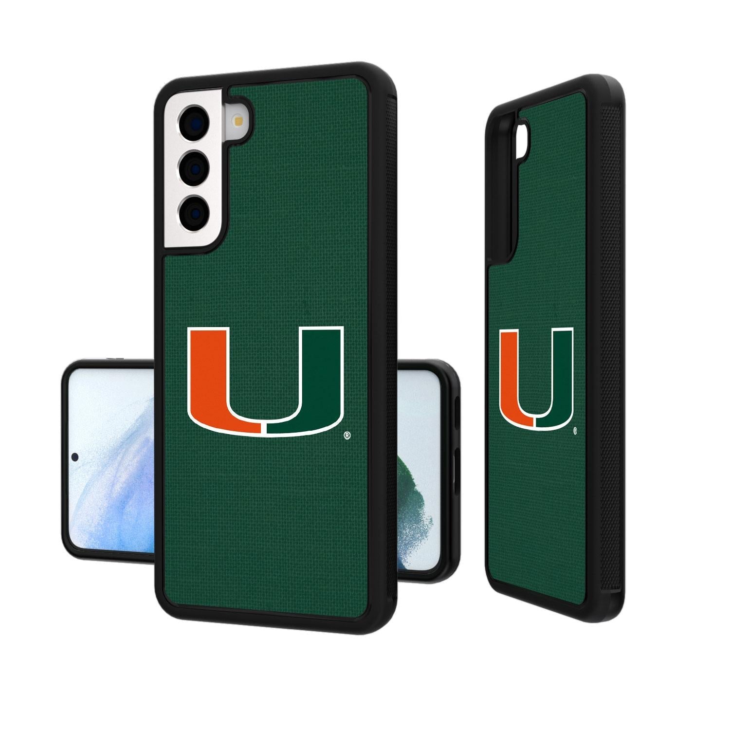 Miami Hurricanes Solid Bump Case