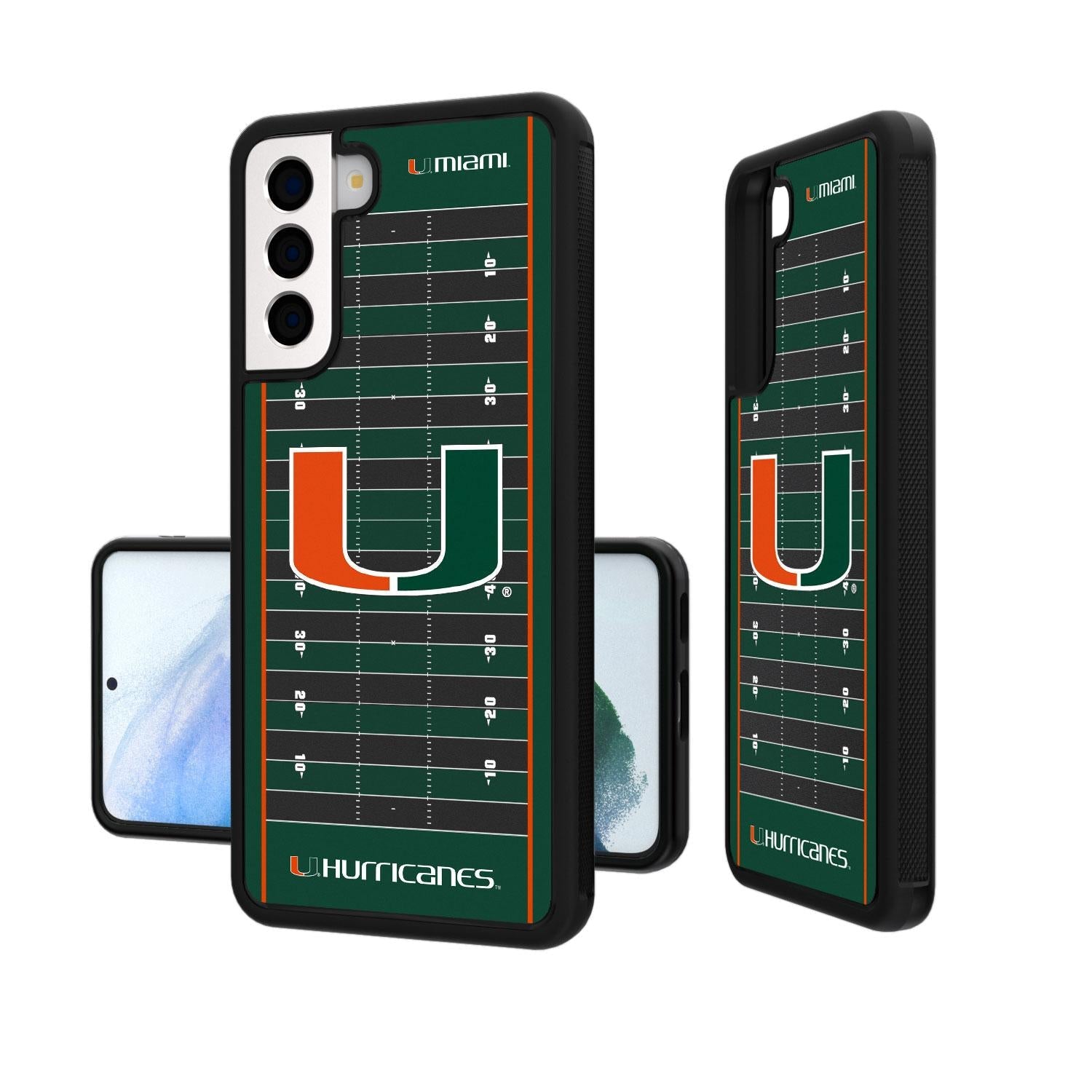 Miami Hurricanes Football Field Bump Case