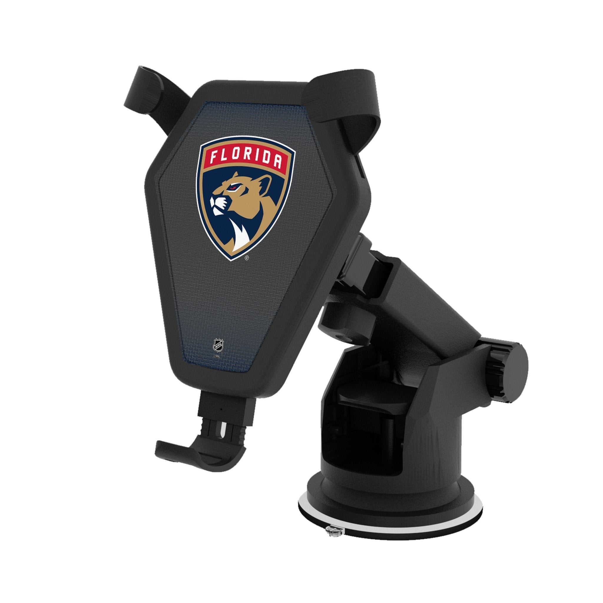 Florida Panthers Linen Wireless Car Charger