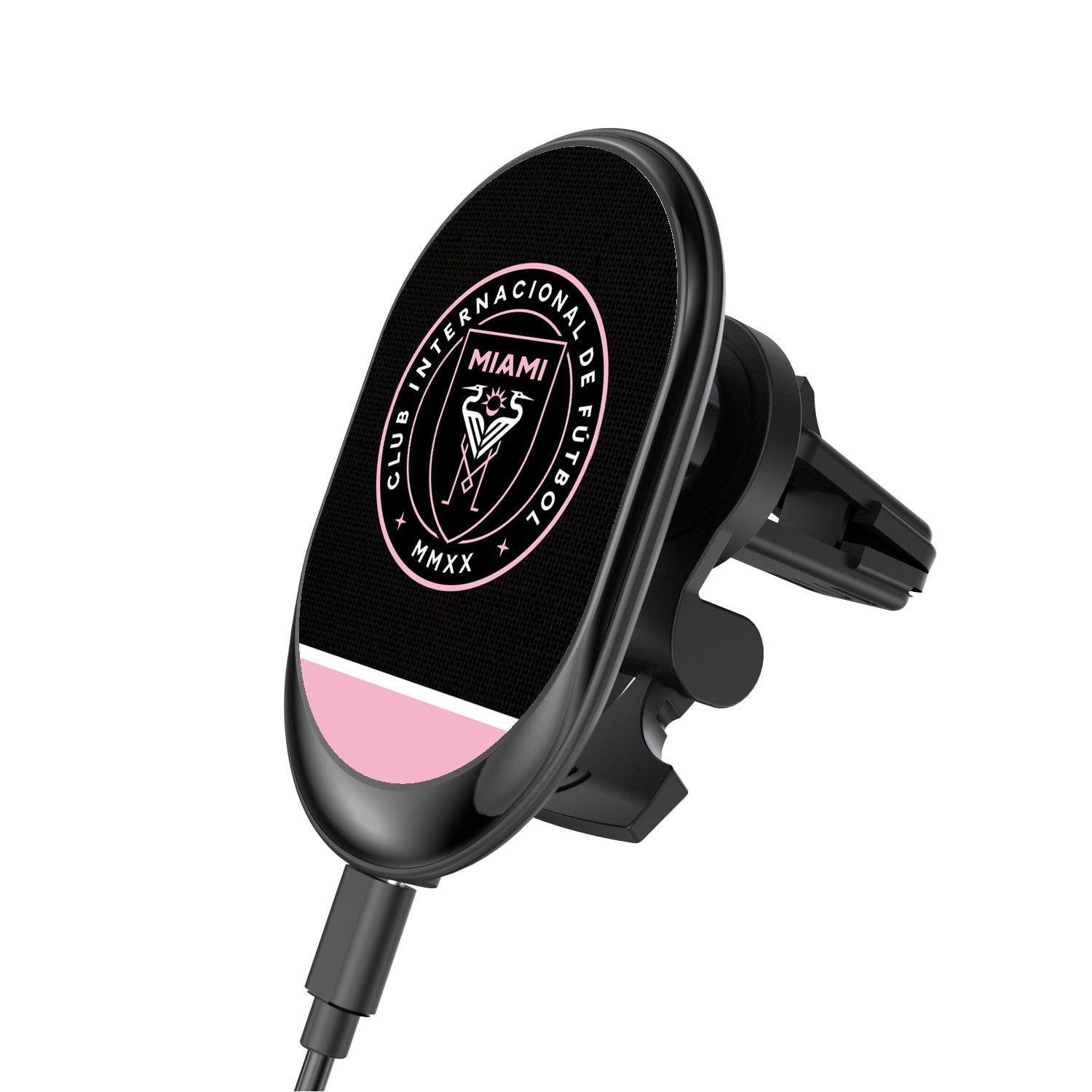 Inter Miami CF Solid Wordmark Wireless Car Charger