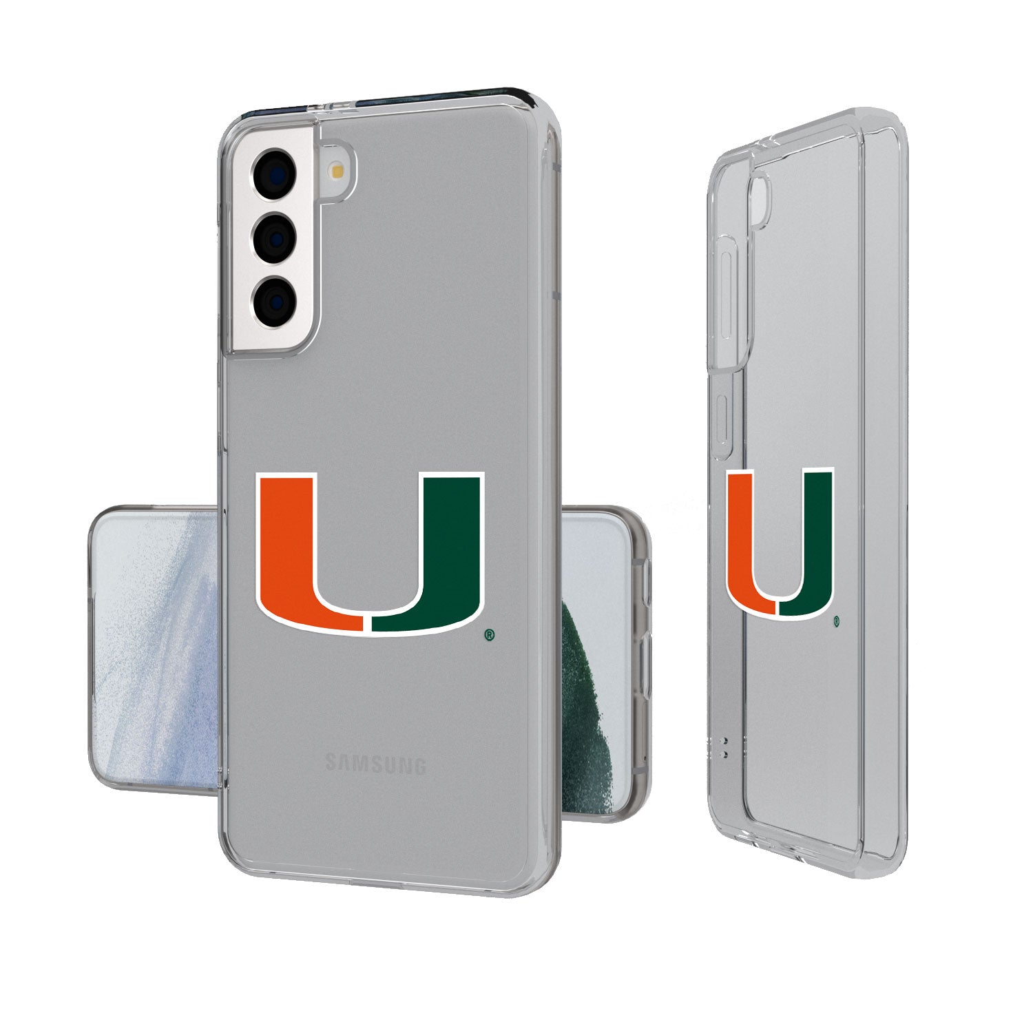 Miami Hurricanes Insignia Clear Case