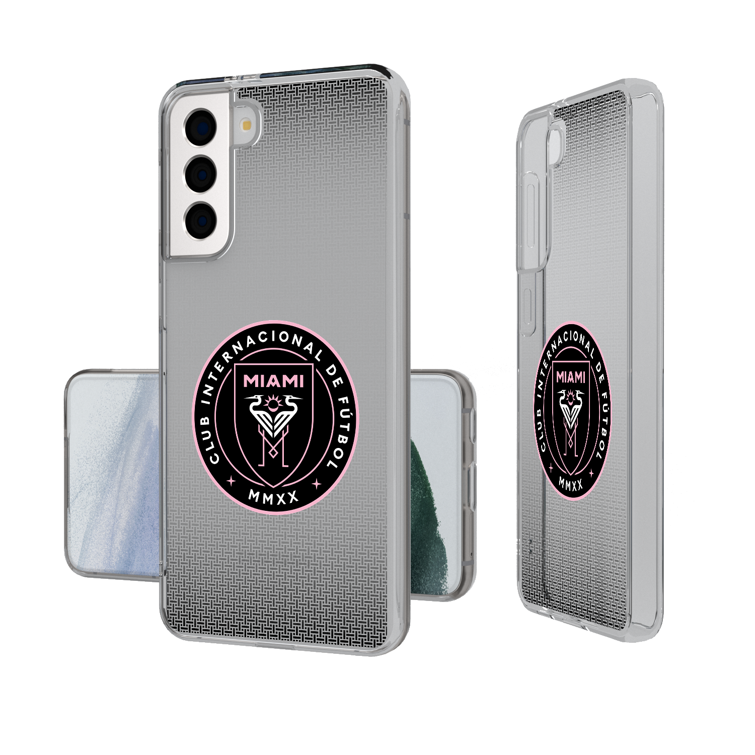 Inter Miami CF Linen Clear Phone Case