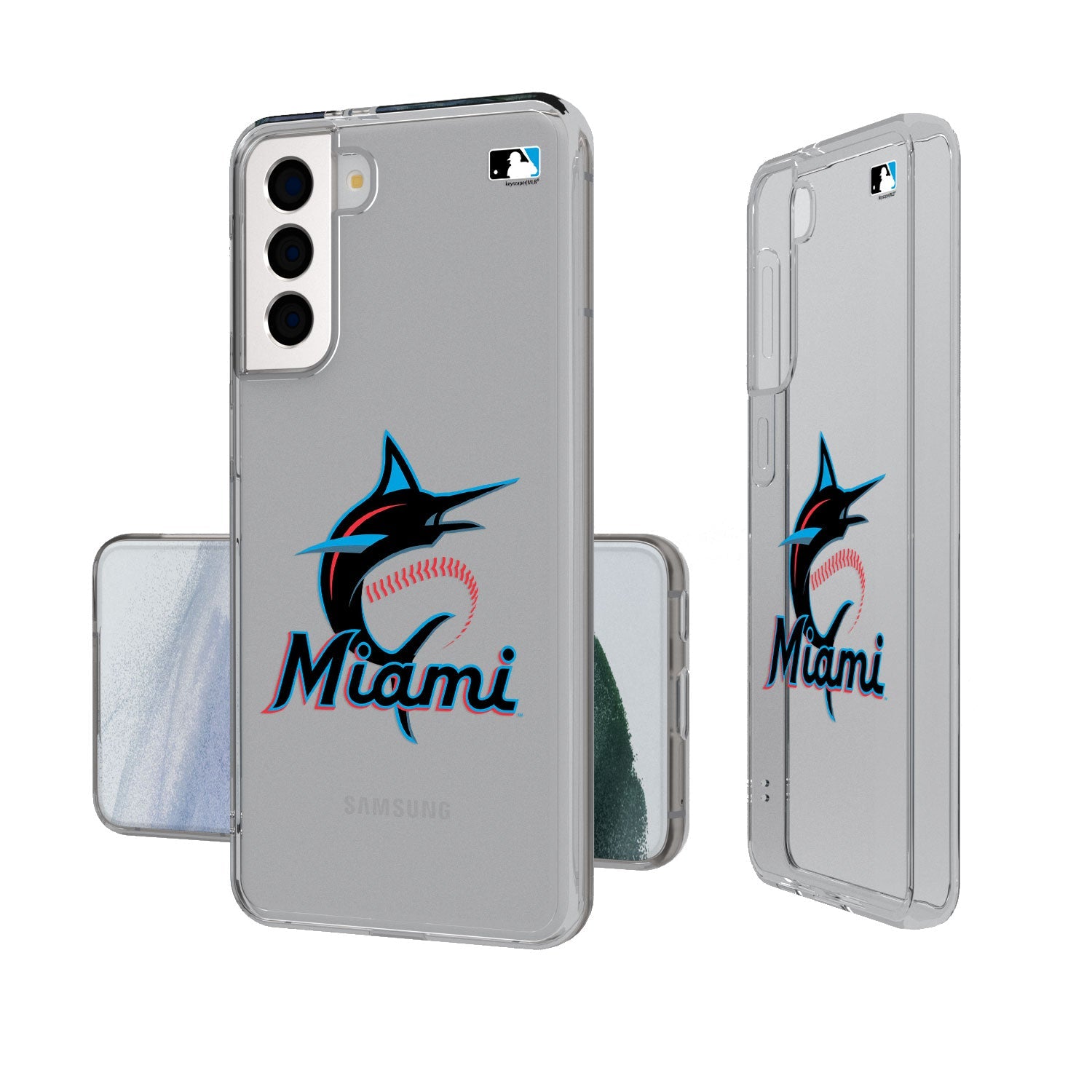 Miami Marlins Insignia Clear Case