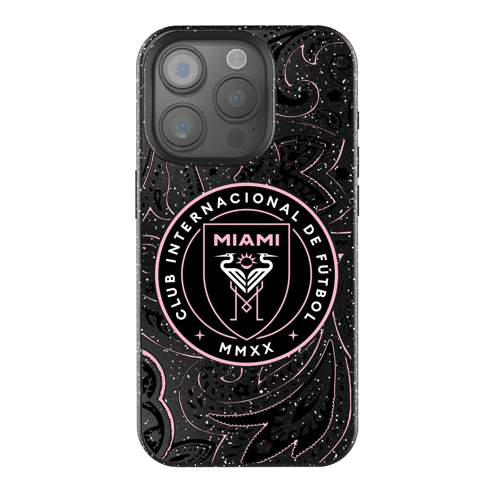 Inter Miami CF  Paisley Bling Phone Case