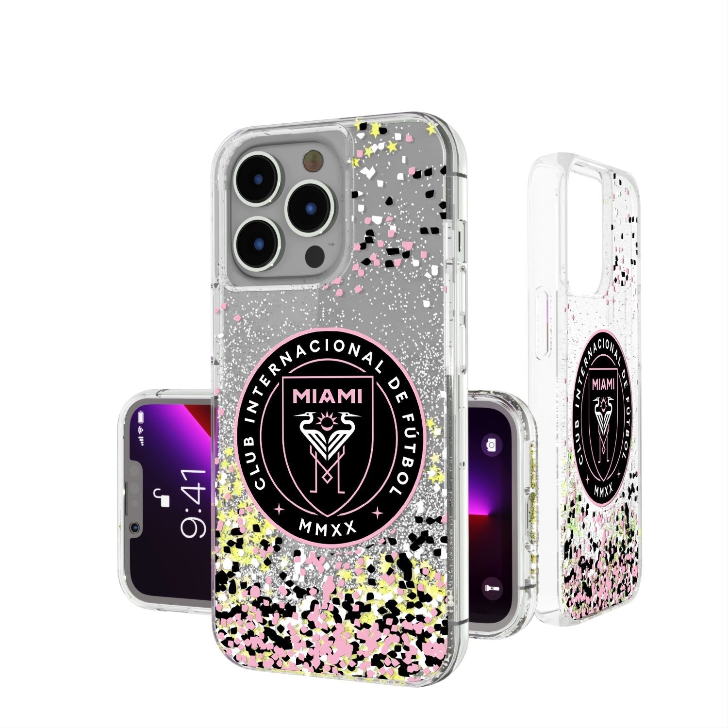 Inter Miami CF Confetti Glitter Case