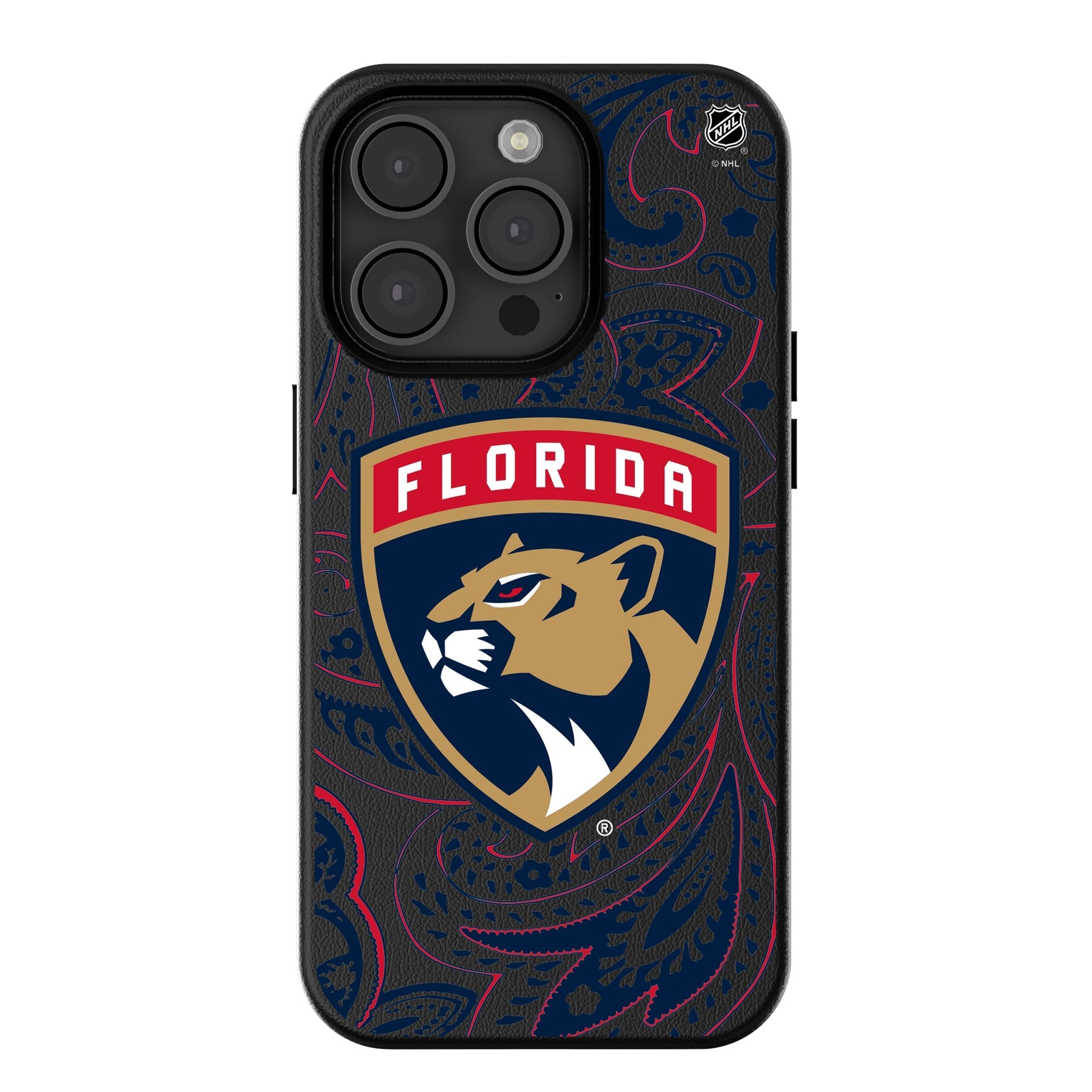 Florida Panthers Paisley MagSafe Compatible Phone Case