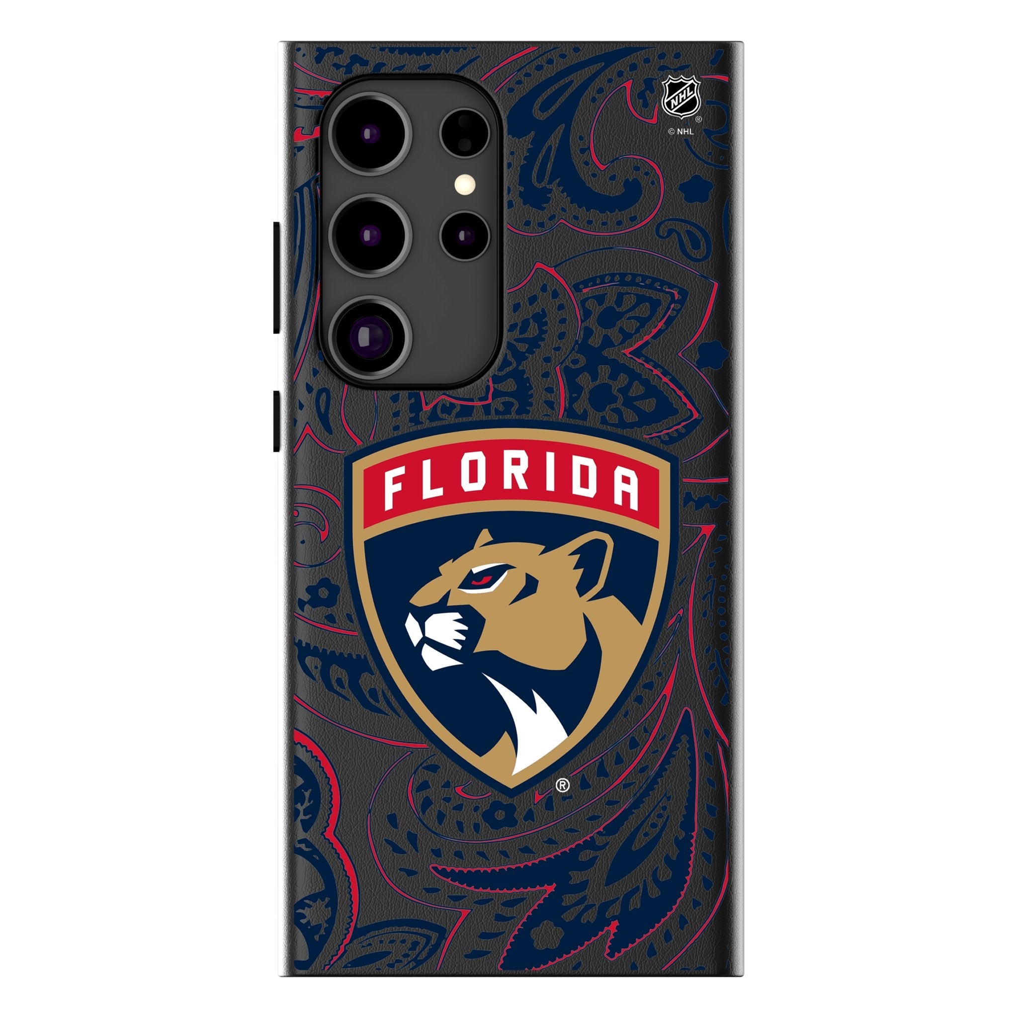 Florida Panthers Paisley MagSafe Compatible Phone Case