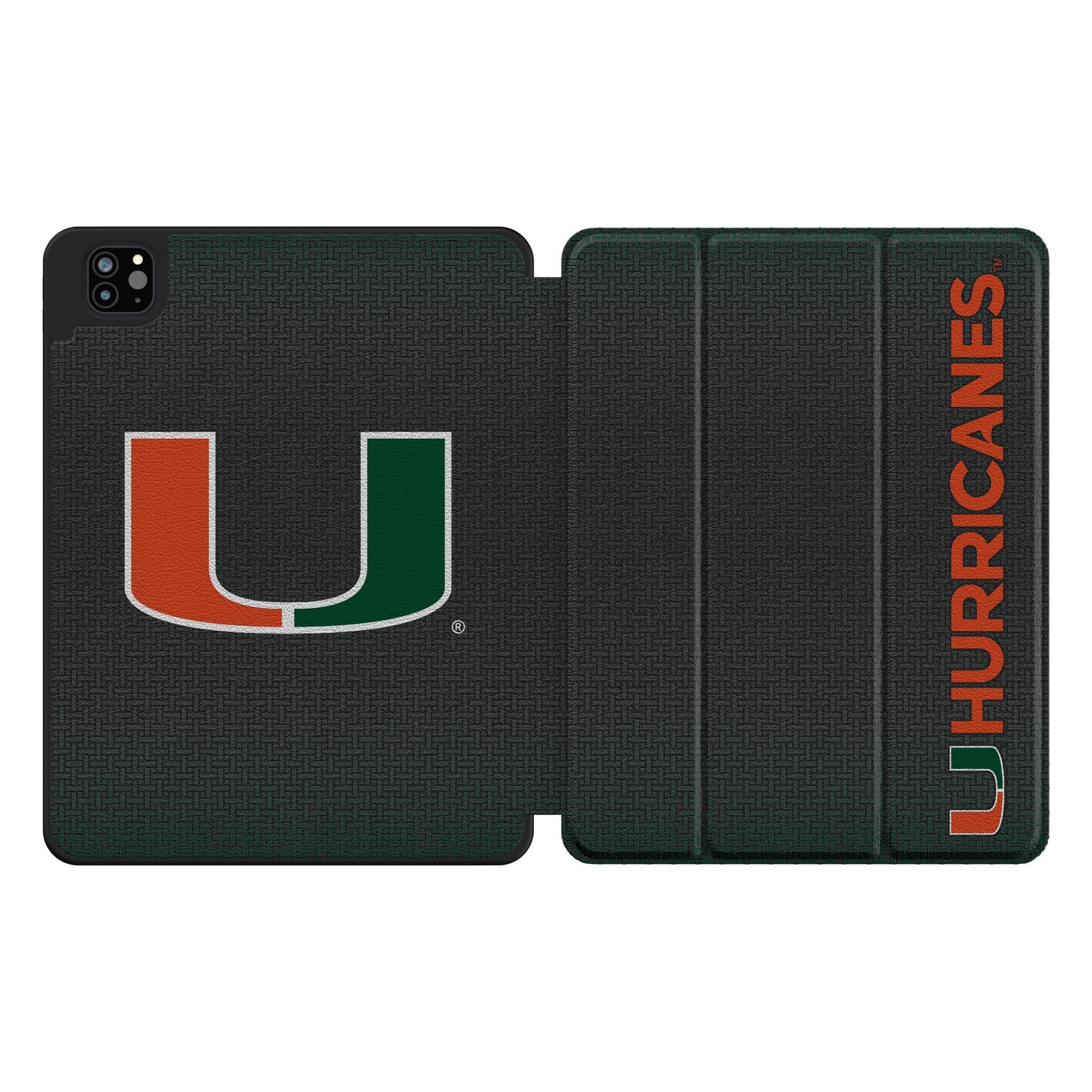 Miami Hurricanes Linen Tablet Case