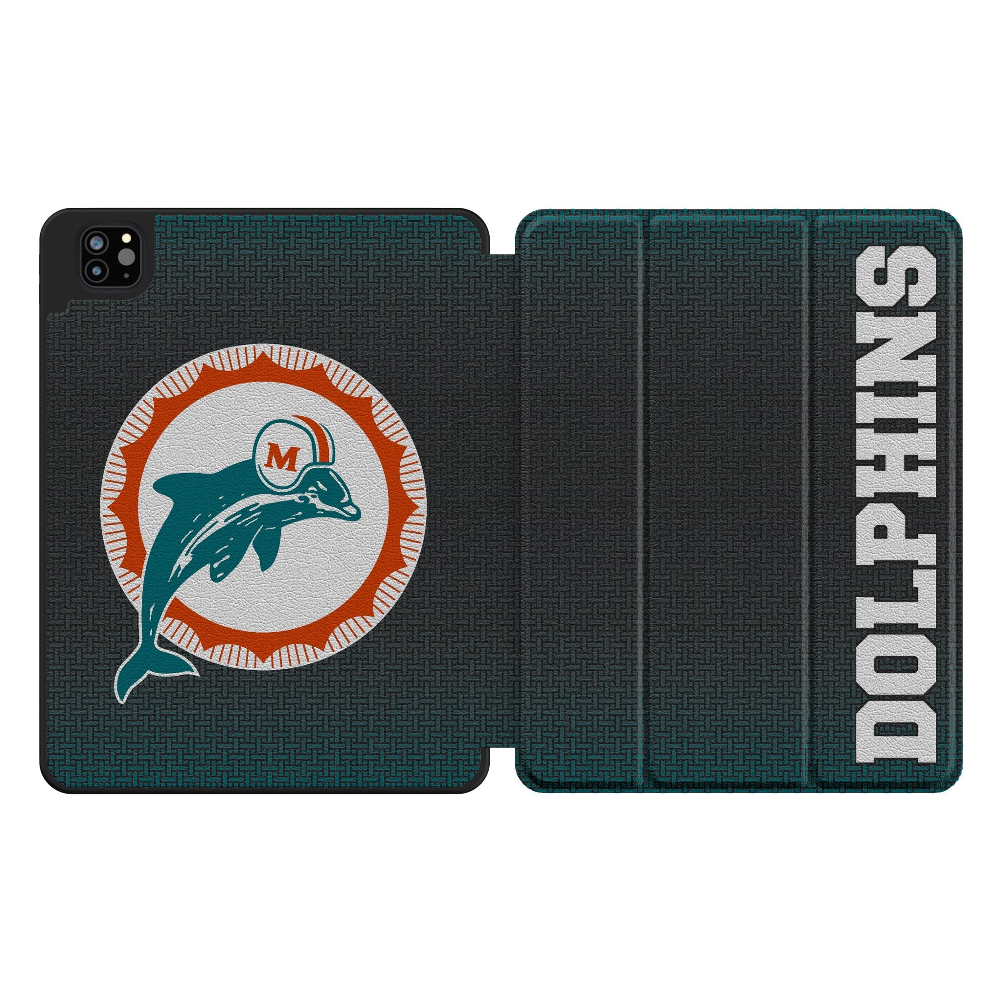 Miami Dolphins 1966-1973 Historic Collection Linen Tablet Case