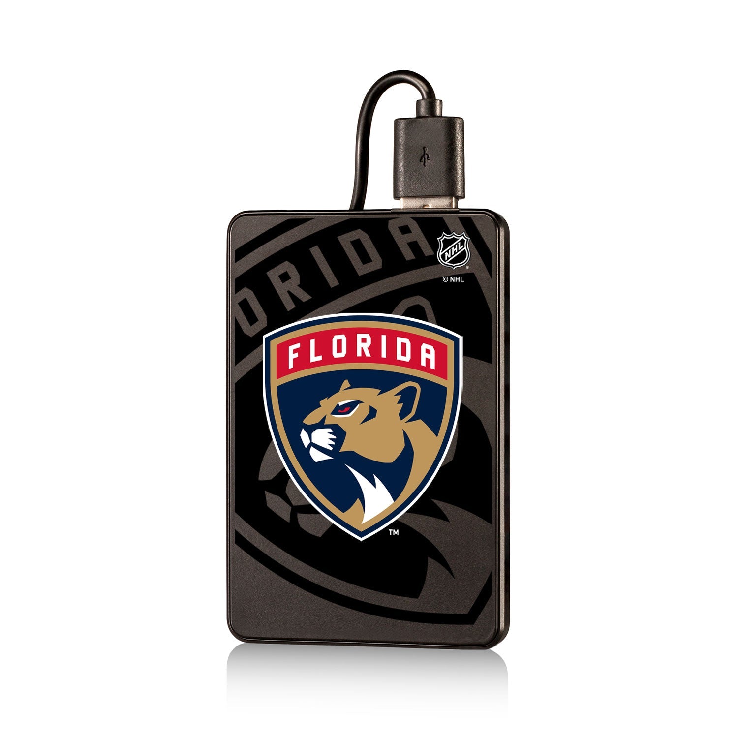 Florida Panthers Tilt 2500mAh Credit Card Powerbank