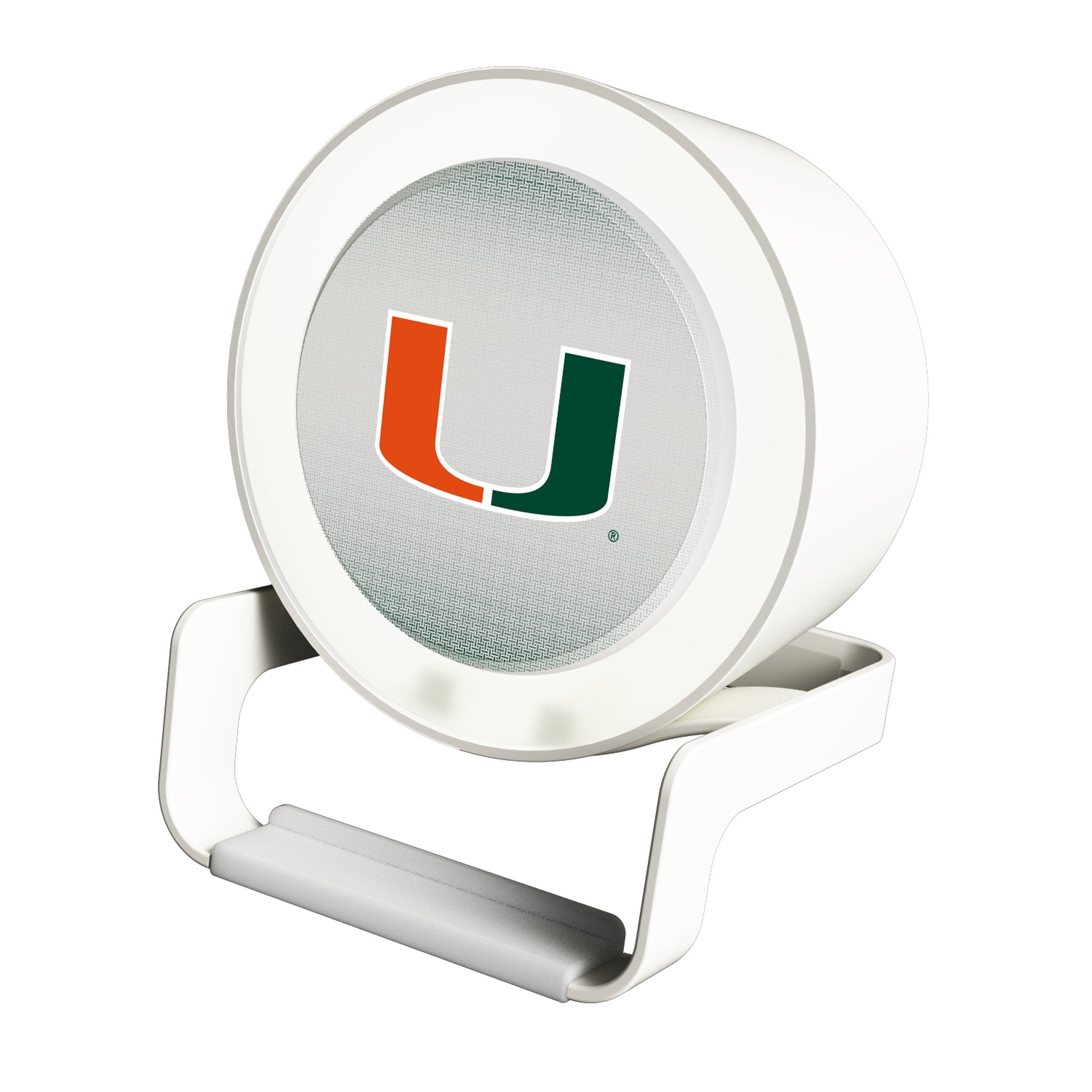 Miami Hurricanes Linen Night Light Charger and Bluetooth Speaker