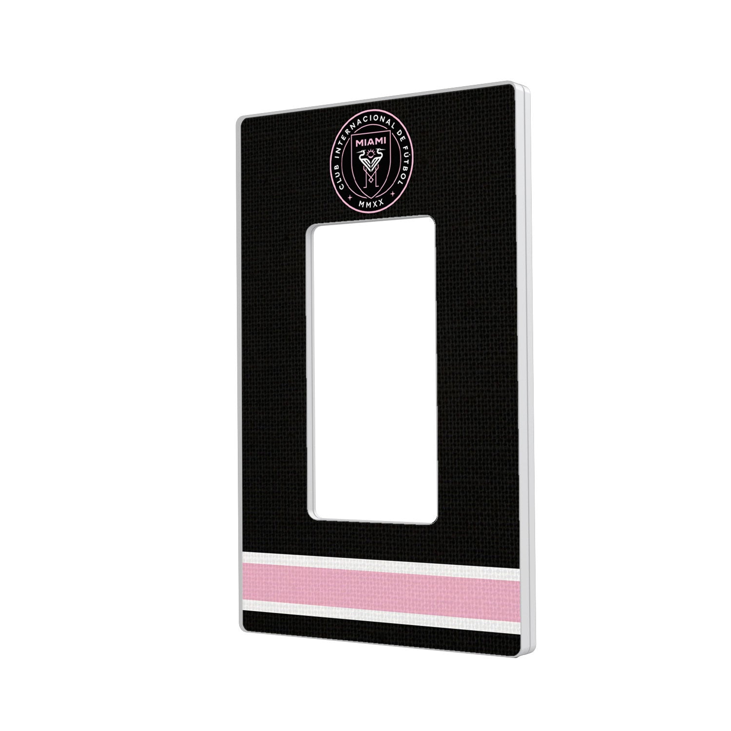 Inter Miami CF Stripe Hidden-Screw Light Switch Plate