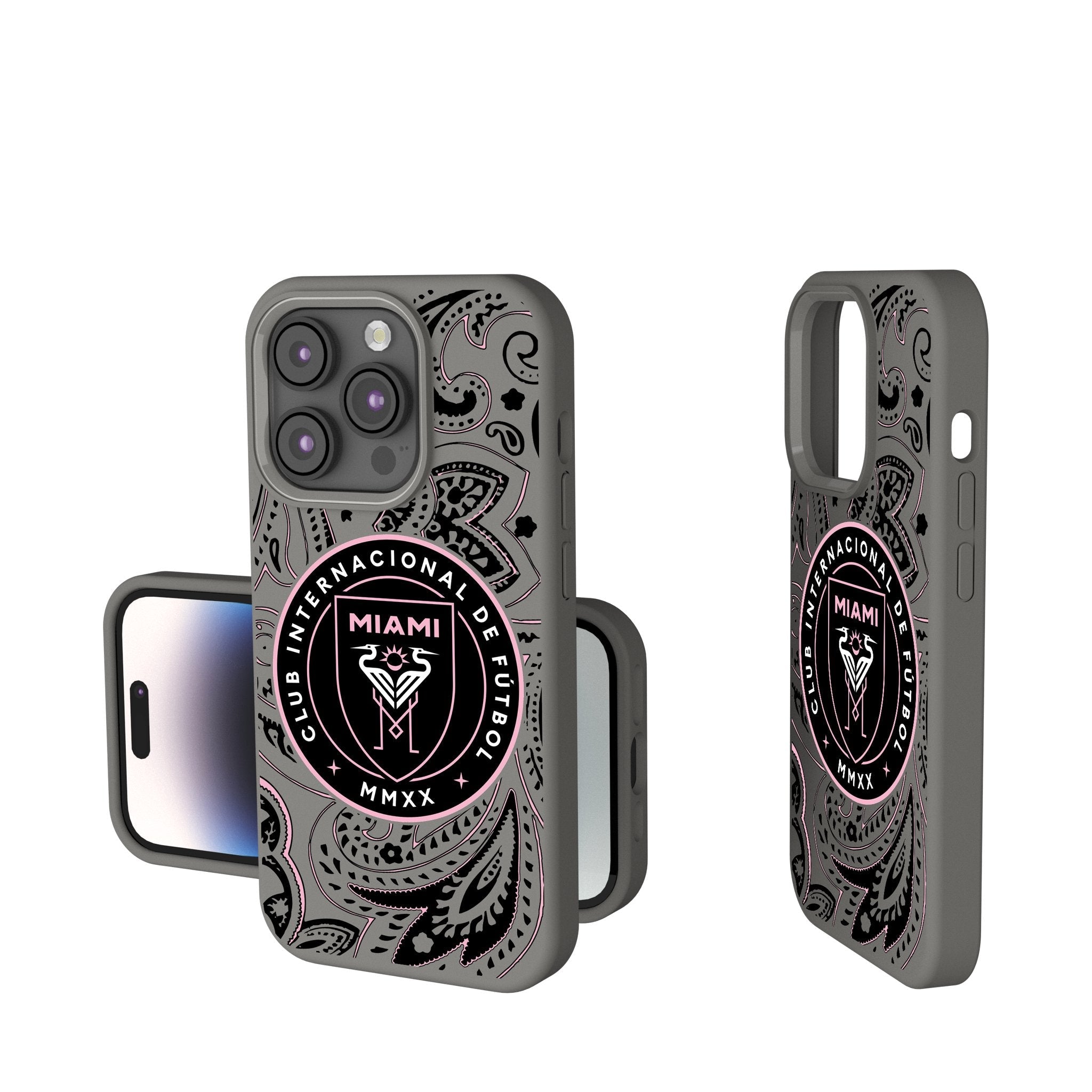 Inter Miami CF  Paisley Soft Touch Phone Case