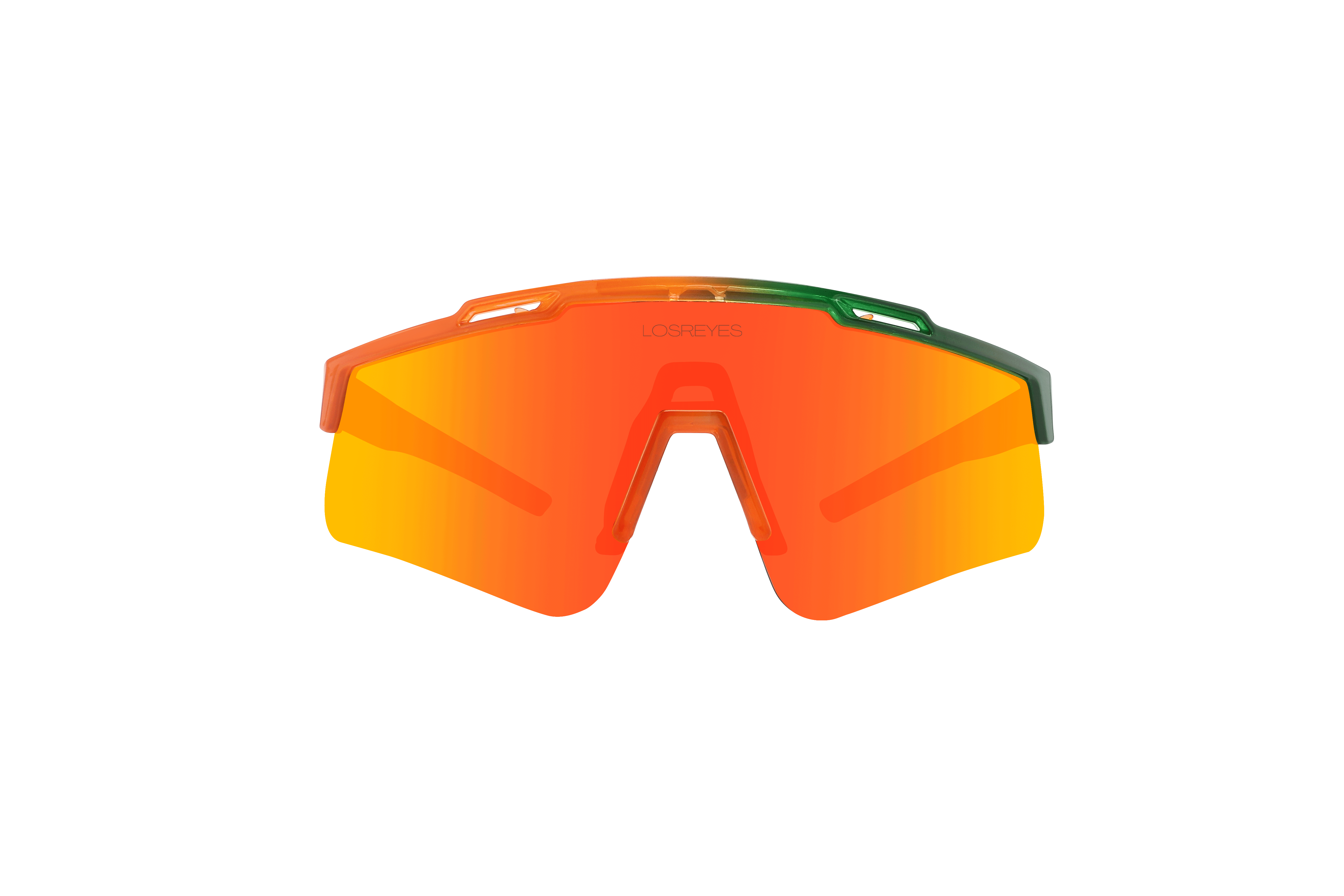 Los Reyes Youth Miami Prime "Green/Orange" Sunglasses