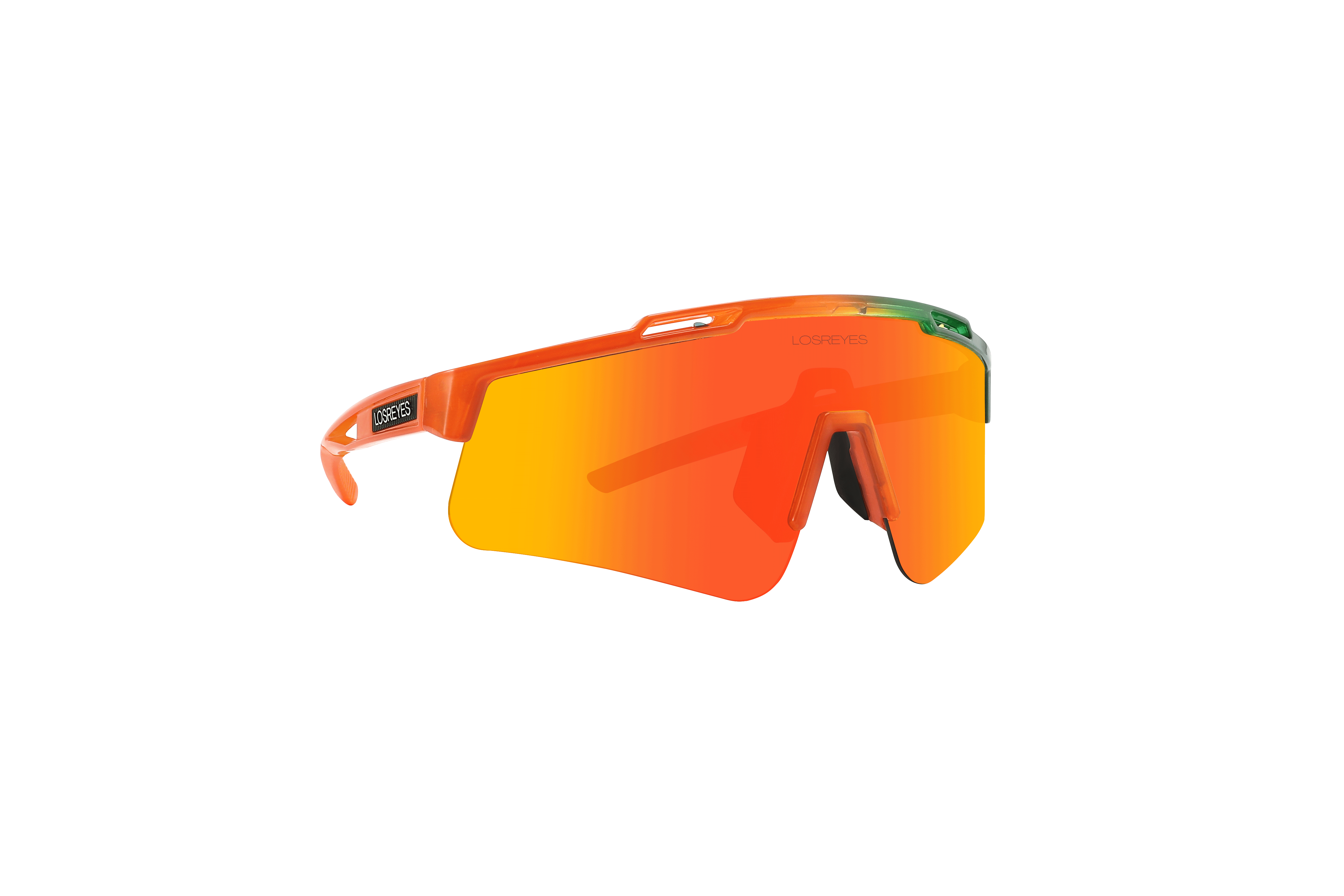 Los Reyes Youth Miami Prime "Green/Orange" Sunglasses