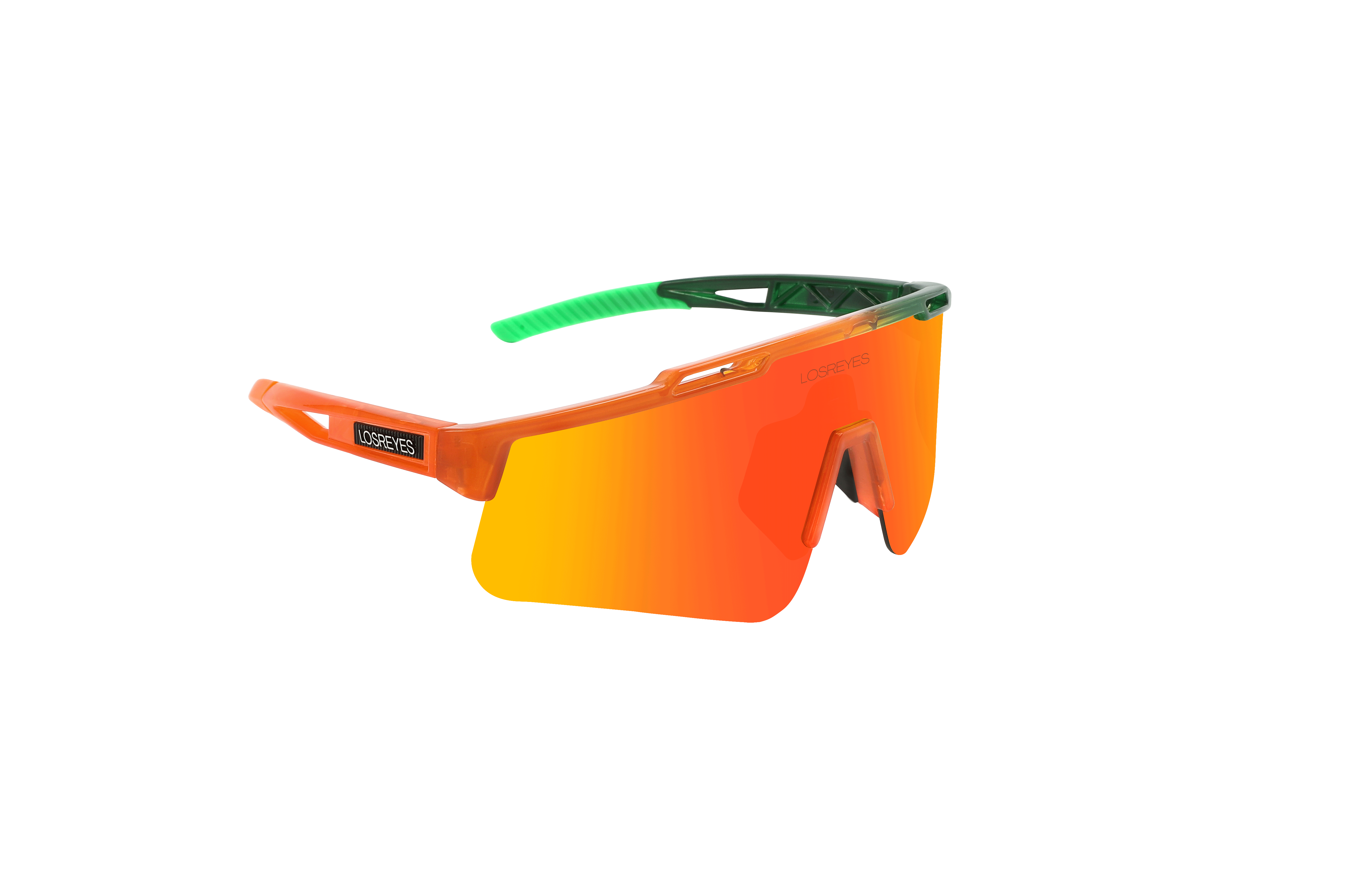 Los Reyes Youth Miami Prime "Green/Orange" Sunglasses