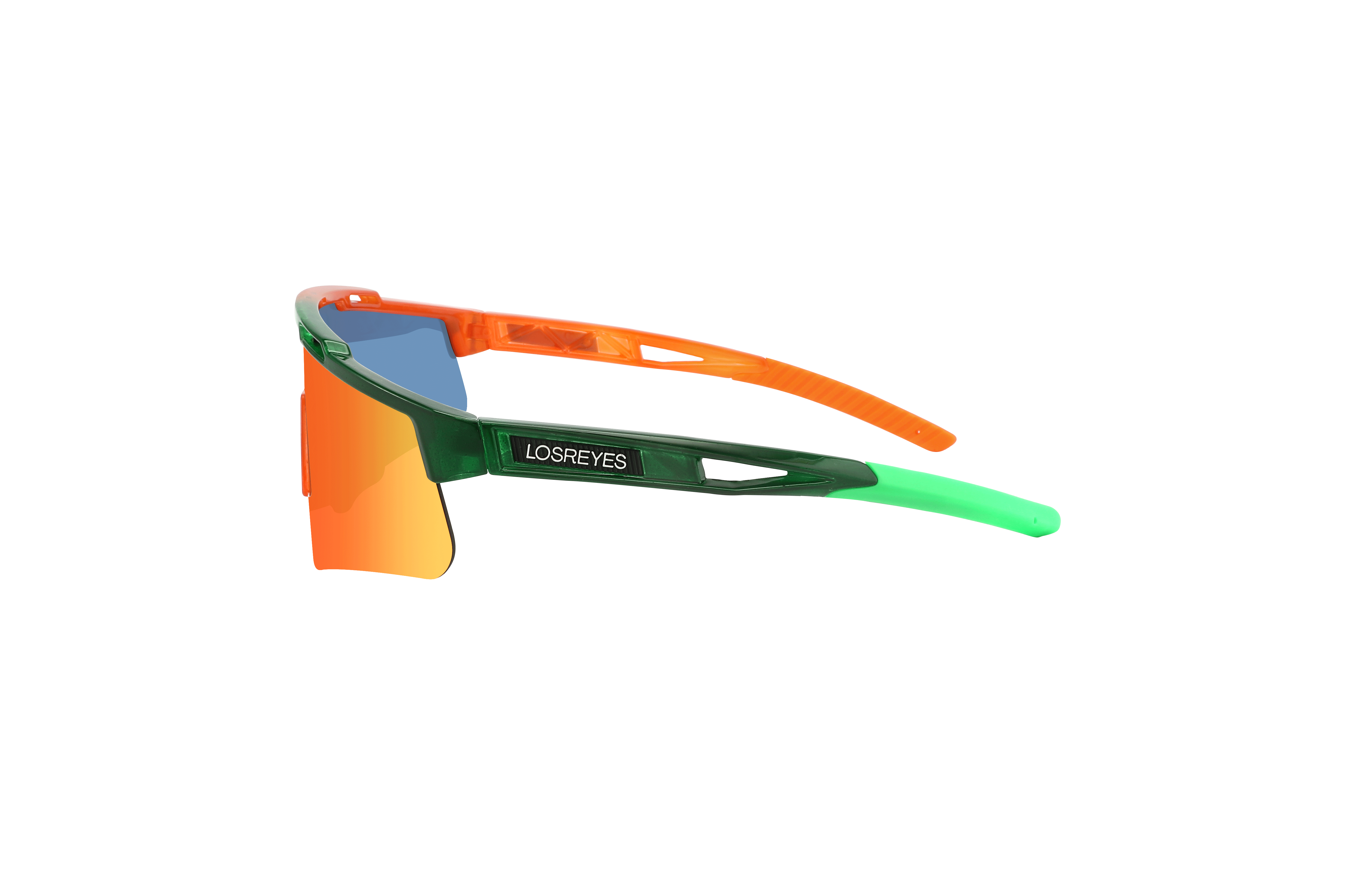 Los Reyes Youth Miami Prime "Green/Orange" Sunglasses