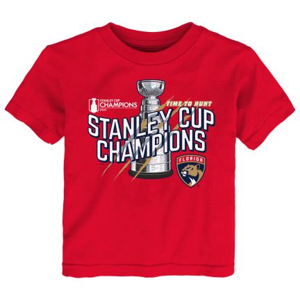 Florida Panthers NHL Toddler Stanley Cup Champs DNA T-Shirt  - Red