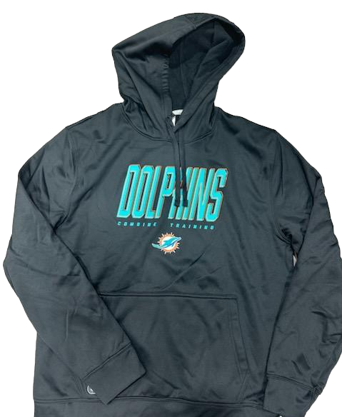 Miami Dolphins NFL Combine Top Ranked Performance Hoodie - Black