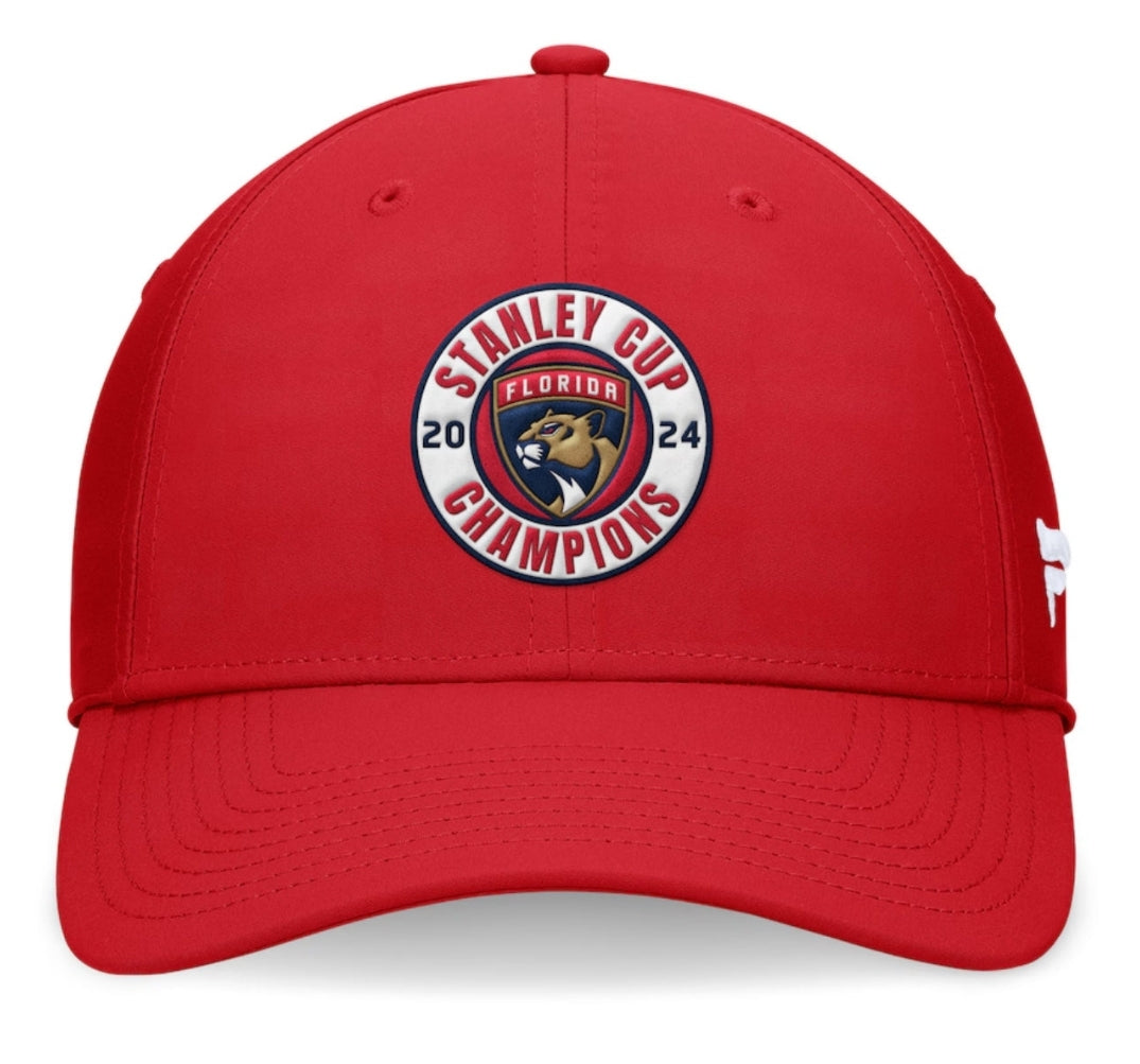 Florida Panthers 2024 Stanley Cup Champions Hometown FlexFit 1 Hat - Red
