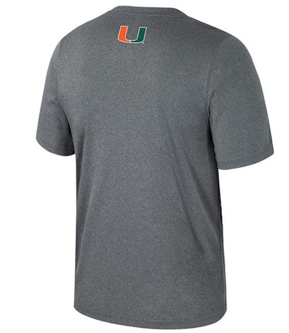 Miami Hurricanes Colosseum Forget T-Shirt - Heathered Charcoal