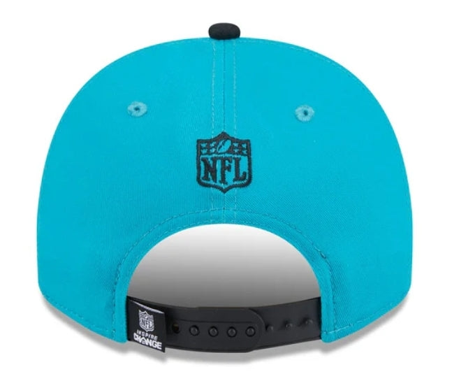 Miami Dolphins New Era 2024 Inspire Change 'The Golfer' Snapback Hat - Aqua/Black