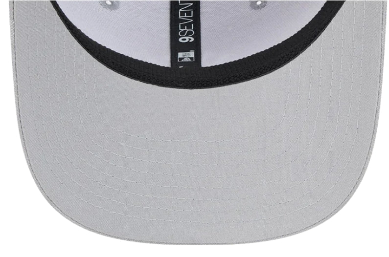 Miami Heat New Era 9Seventy Camo Canvas Mesh Back Stretch-Snap Hat - Grey