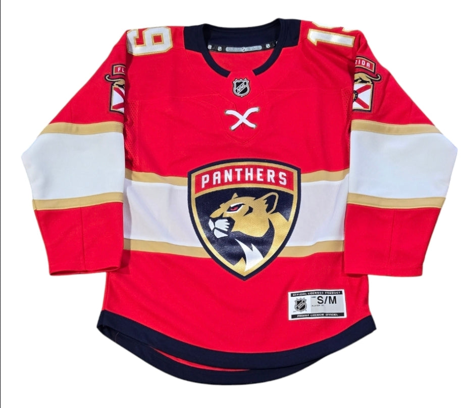 Florida Panthers Matthew Tkachuk Youth Premiere Home Jersey - Red