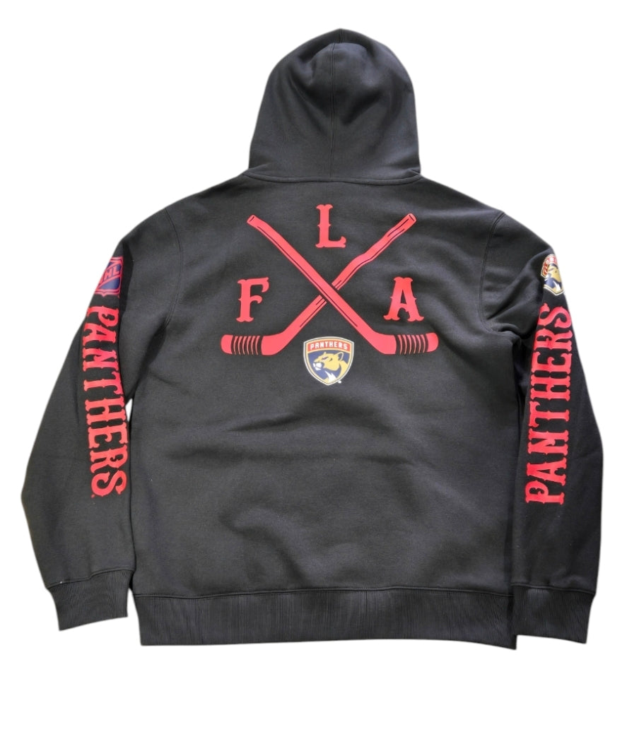 Florida Panthers Fanatics Branded Big City Pullover Hoodie - Black