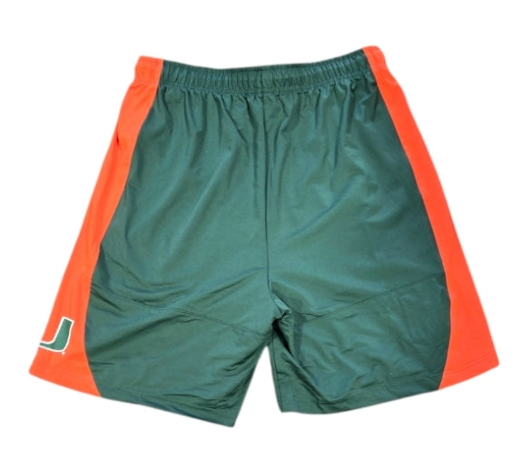 Miami Hurricanes Fanatics Strength Unleashed Shorts - Green