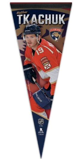 Florida Panthers Matthew Tkachuk Premium Pennant Roll it