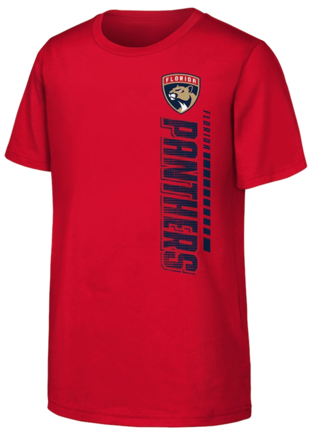 Florida Panthers Youth Atmosphere T-Shirt - Red