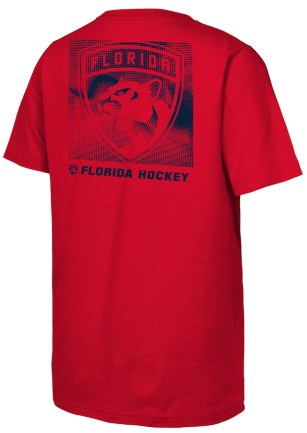 Florida Panthers Youth Atmosphere T-Shirt - Red